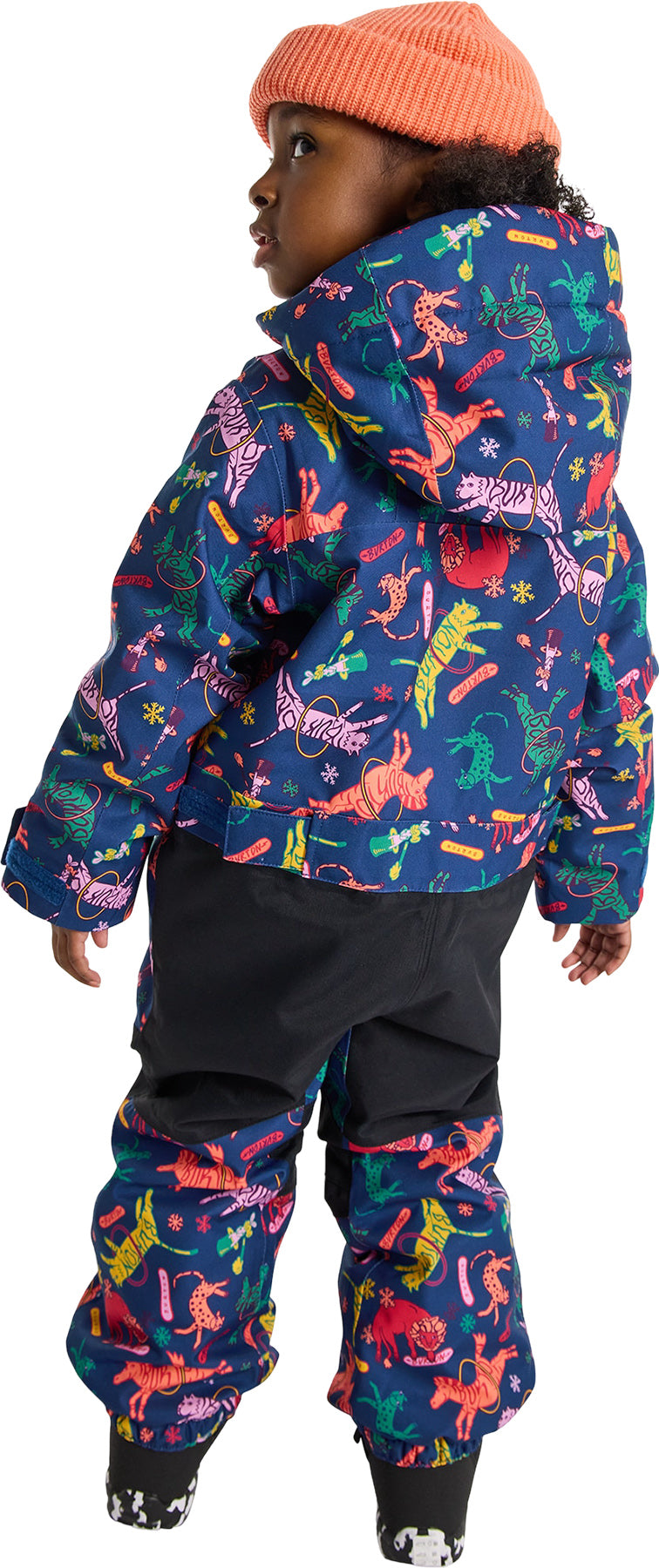 2 Layer One Piece Snowsuit for Kids - Warm Winter Snowsuit with Hood - Perfect for Skiing, Snowboarding & Outdoor Winter Activities