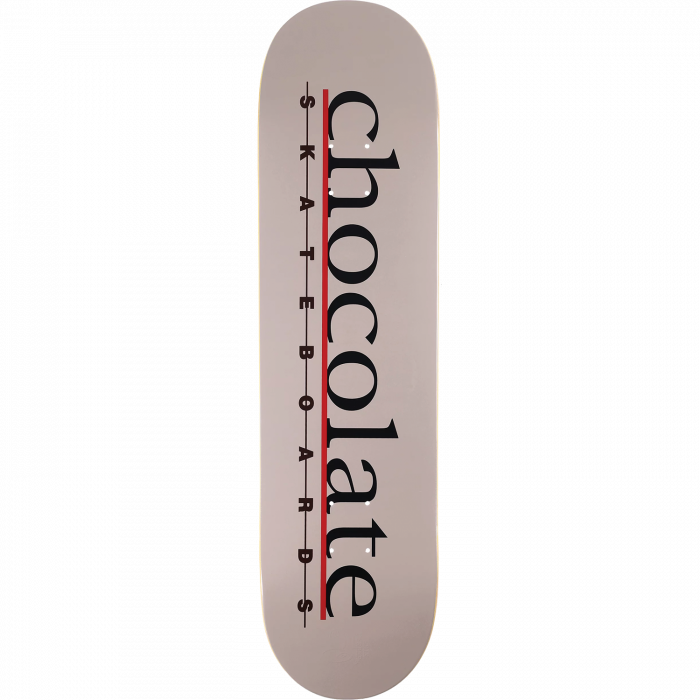 Premium Chocolate Herrera The Bar Logo Skateboard Deck 8.5