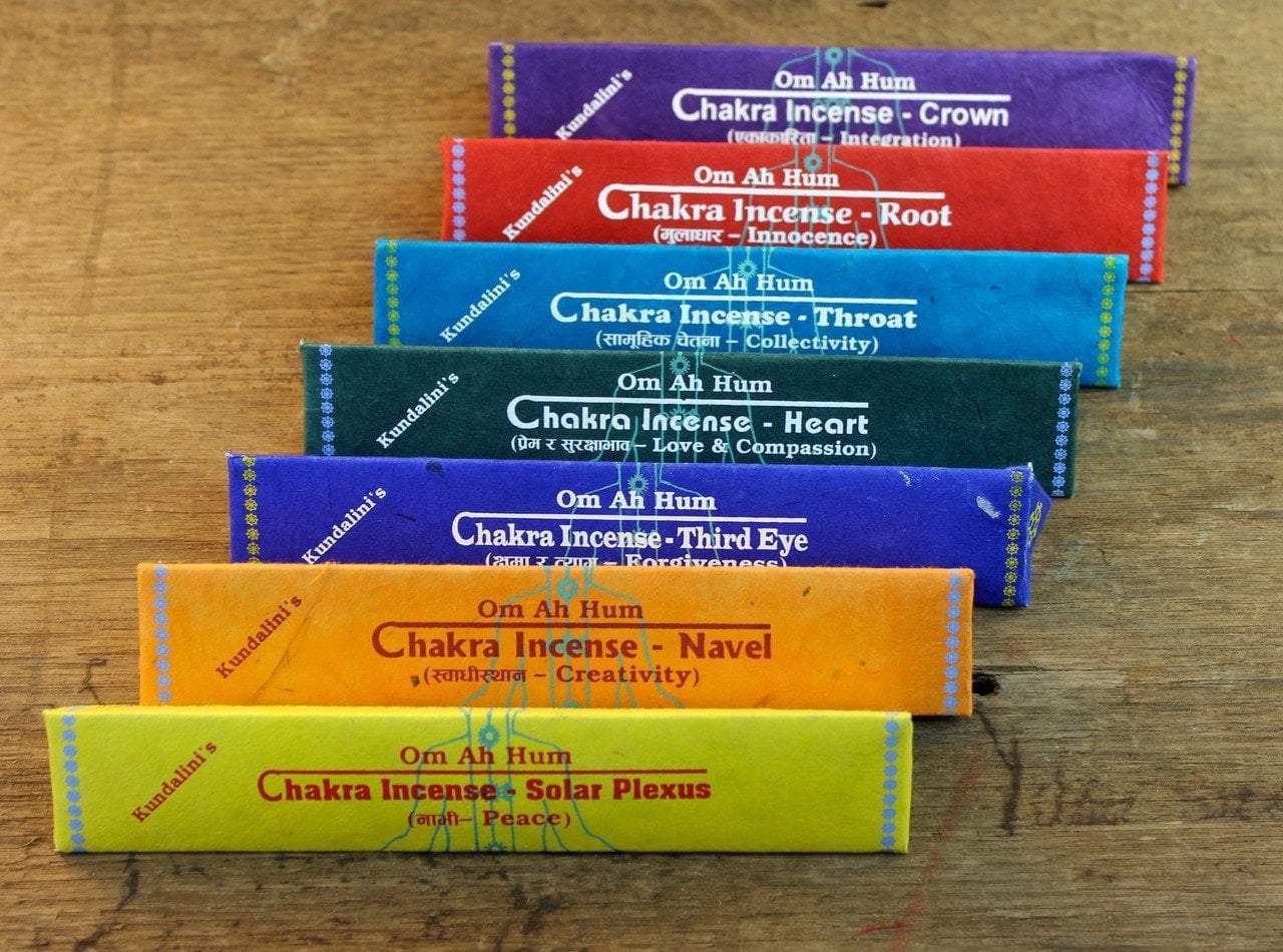 Chakra Balancing Incense Sticks - Natural Aromatherapy for Meditation, Yoga & Spiritual Healing | Handmade Organic Herbal Incense for Relaxation & Positive Energy