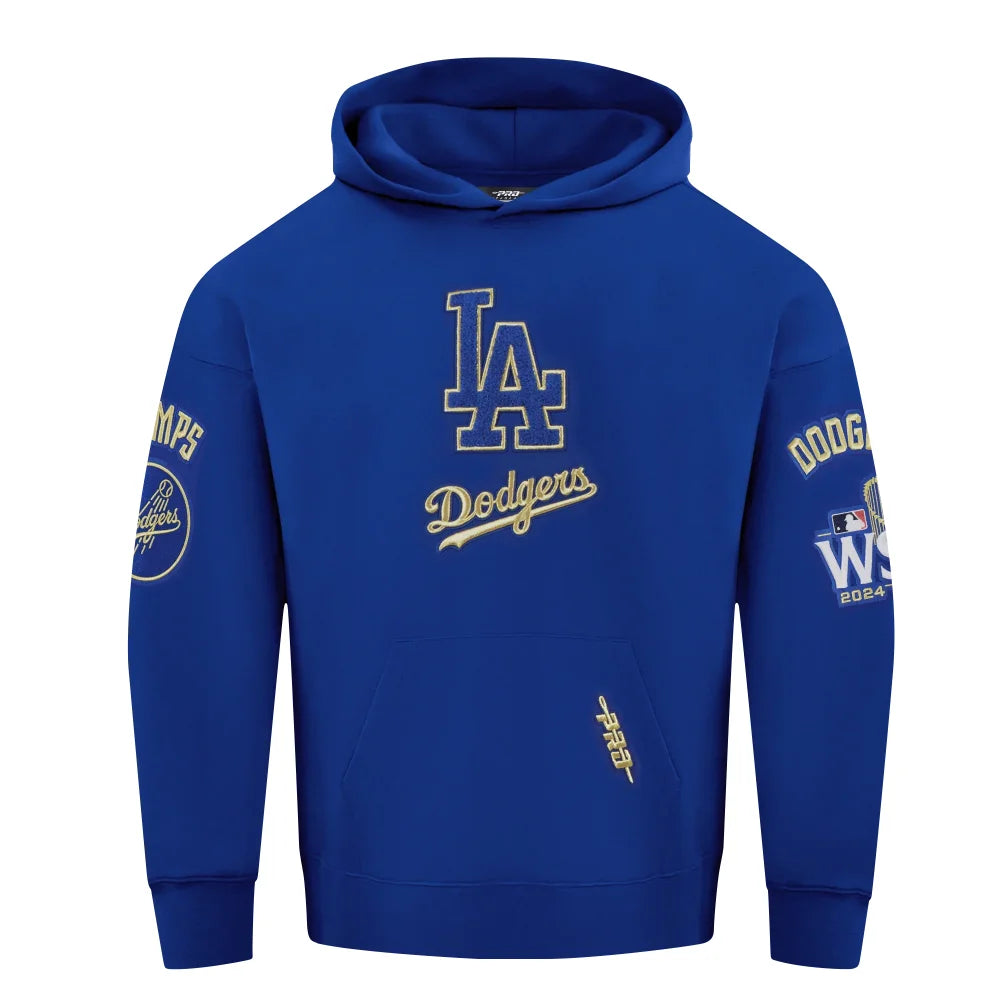 2024 World Series Champions Los Angeles Dodgers Hoodie for Men - Pro Standard Baseball Fan Gear for Game Day & Casual Wear