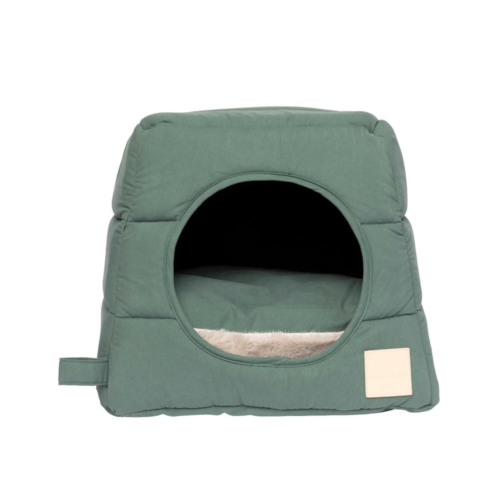 Cozy Life Cubby Cat Bed - Soft & Warm Pet Bed for Indoor Cats - Perfect for Napping, Lounging & Cuddling