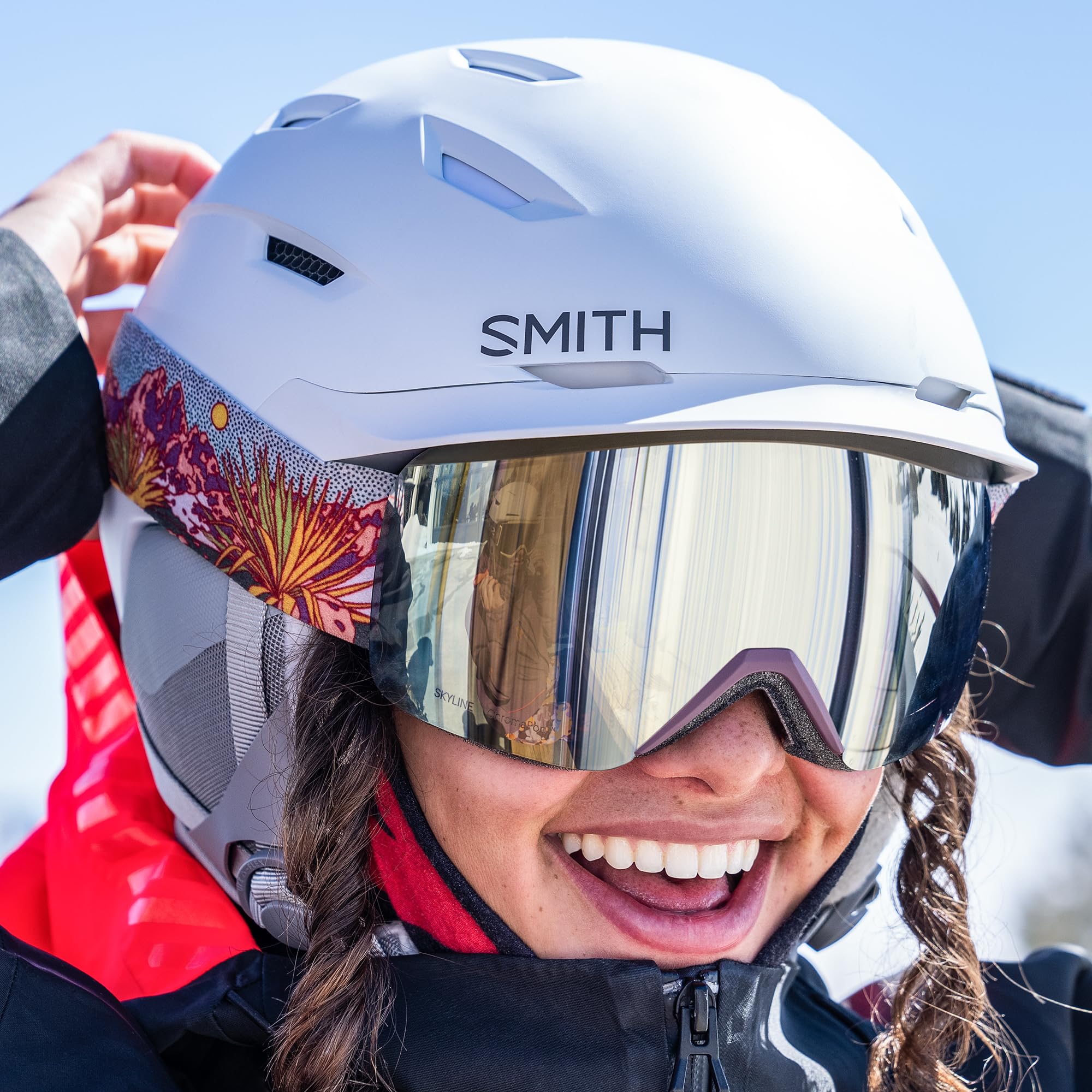SMITH Liberty Helmet for Women – MIPS Technology Snow Sports Helmet with Zonal Koroyd Protection – Lightweight Ski & Snowboard Helmet for Safety & Comfort – Perfect for Skiing, Snowboarding & Winter Sports Adventures
