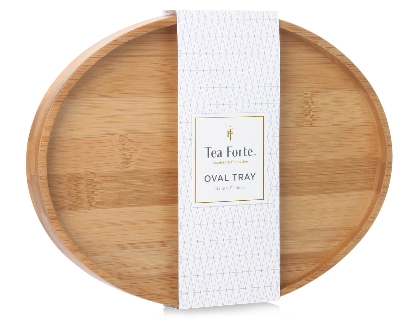Eco-Friendly Oval Bamboo Tray for Serving, Organizing & Home Decor - Perfect for Dining, Bathroom & Living Room