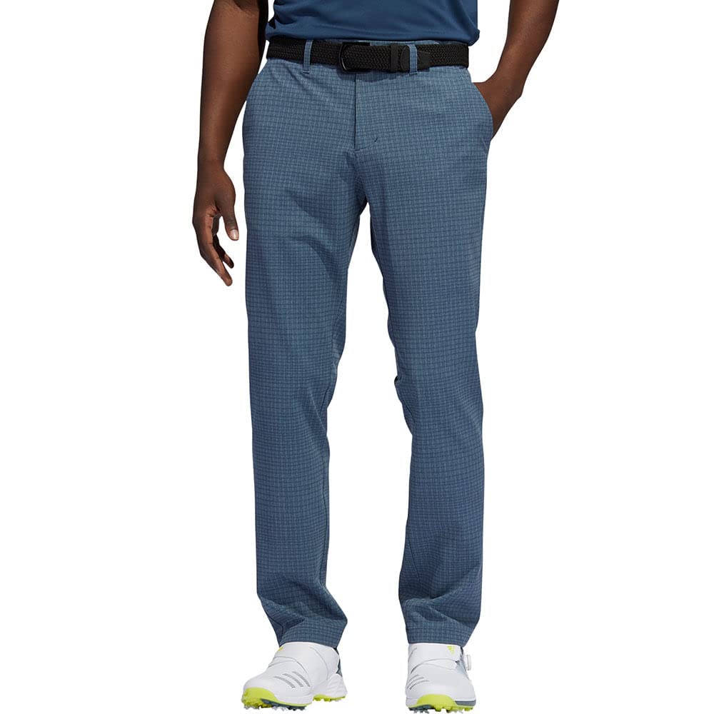Adidas Men's Ultimate365 Printed Golf Pants - Moisture-Wicking, Stretchable & Breathable for Comfort on the Golf Course & Casual Wear