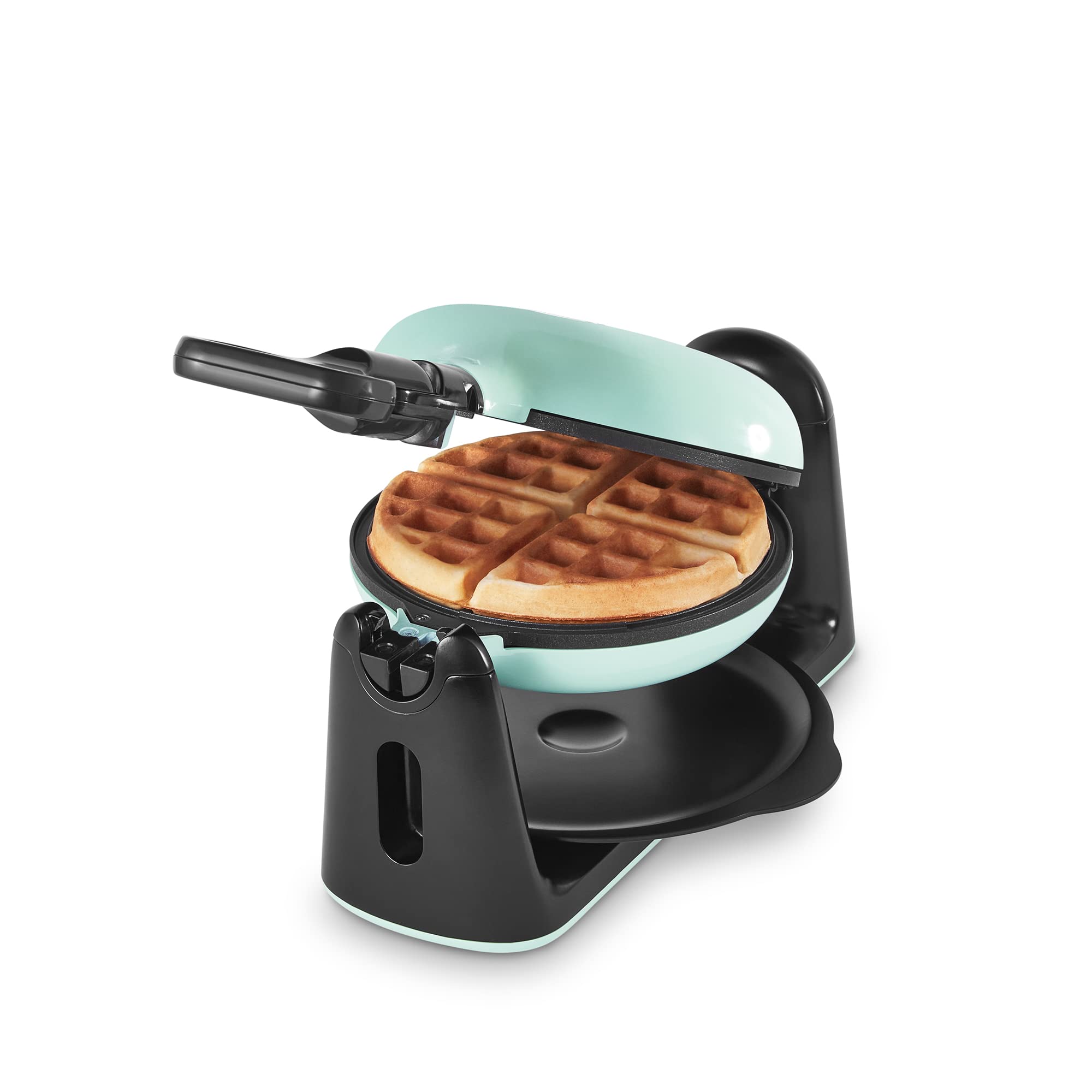 DASH Flip Belgian Waffle Maker with Non-Stick Coating - Makes 1