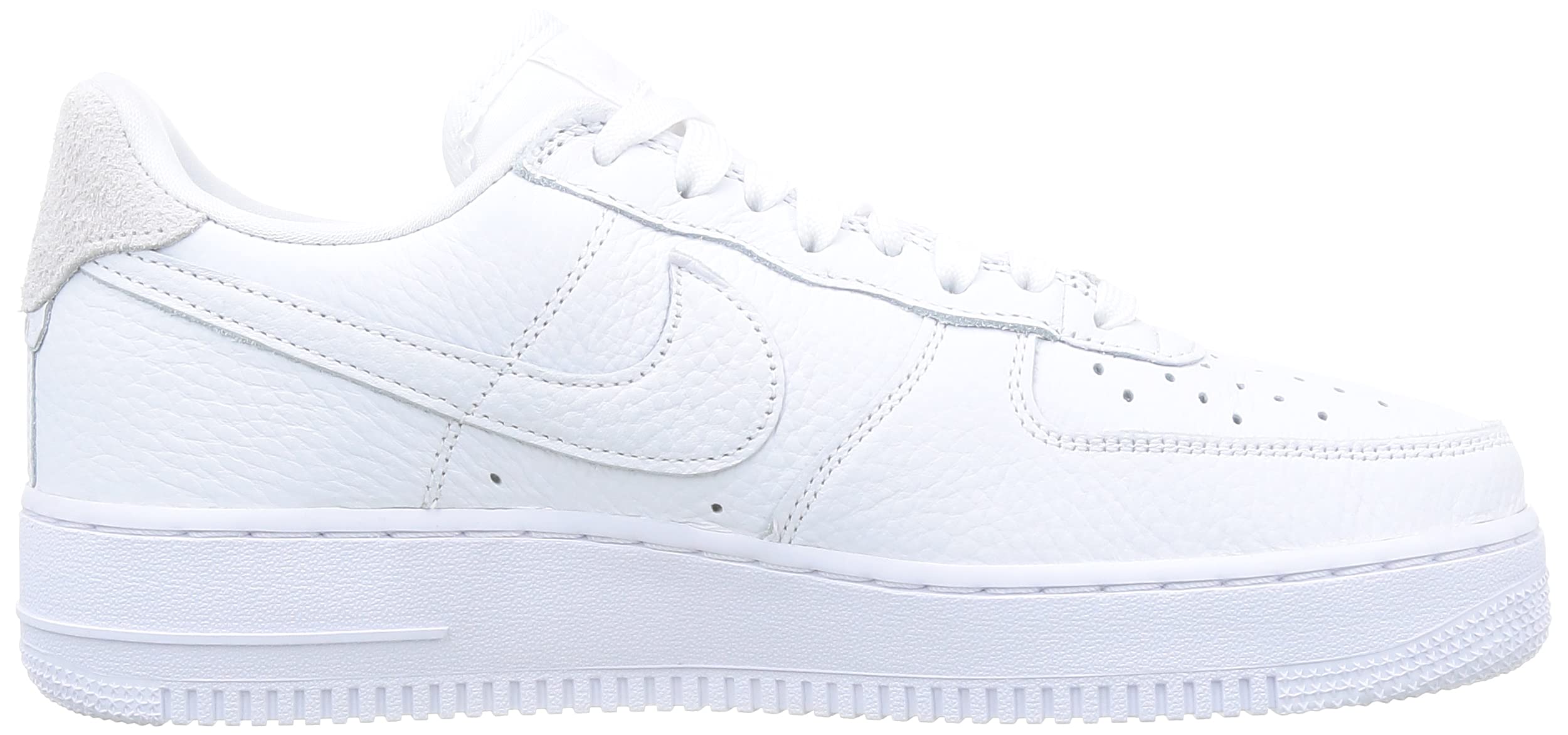 Nike Men's Air Force 1 Low Supreme Mini Box Logo White Sneakers - Streetwear Fashion & Casual Wear for Everyday Style