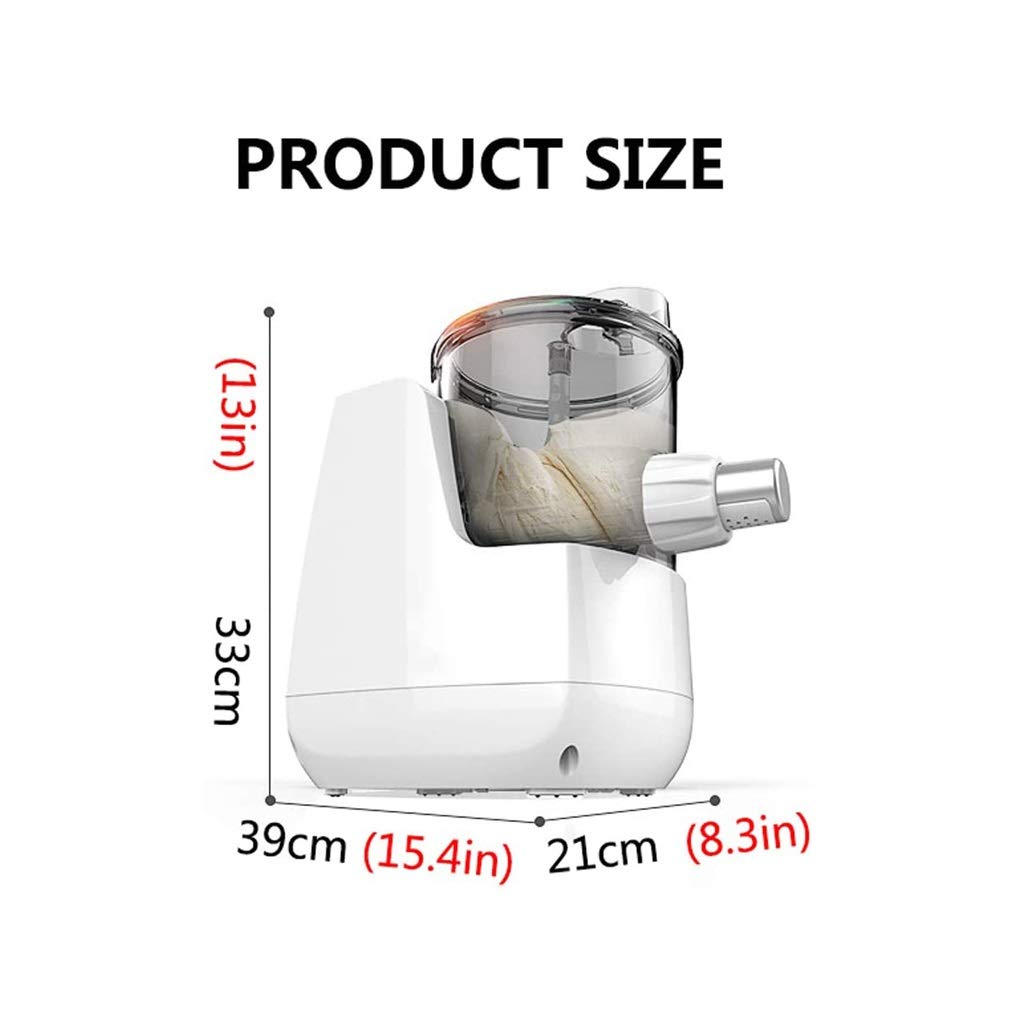 **Electric Pasta Maker Machine - Stainless Steel Automatic Noodle Press with 6 Interchangeable Molds for Homemade Spaghetti, Fettuccine & More - Perfect for Italian Cuisine, Family Dinners & Restaurant Use**