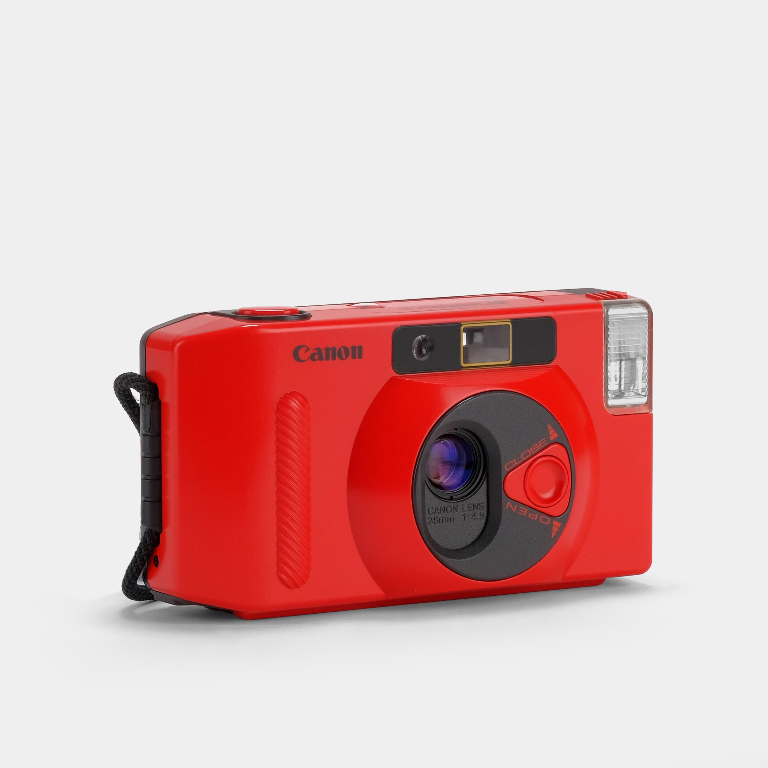 Canon Snappy S Red 35mm Film Camera - Vintage Point & Shoot Camera for Travel, Street Photography & Retro Enthusiasts