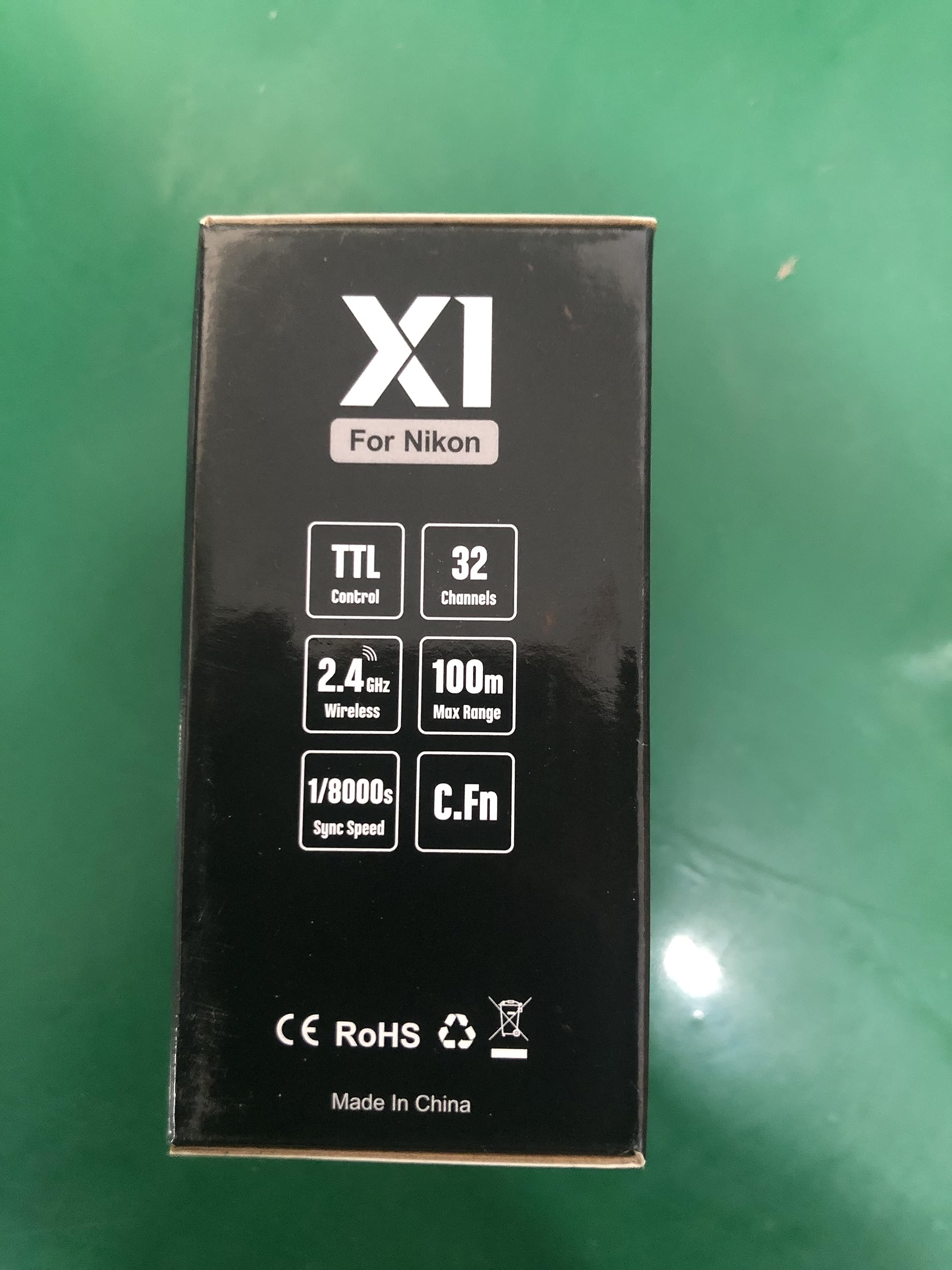 Godox X1R-N Wireless Flash Trigger Receiver for Nikon DSLR Cameras - 2.4G Wireless X System with High Speed Sync up to 1/8000s - Compatible with X1N, XPro-N & XProII-N Triggers - Perfect for Studio Photography, Outdoor Shoots & Event Coverage