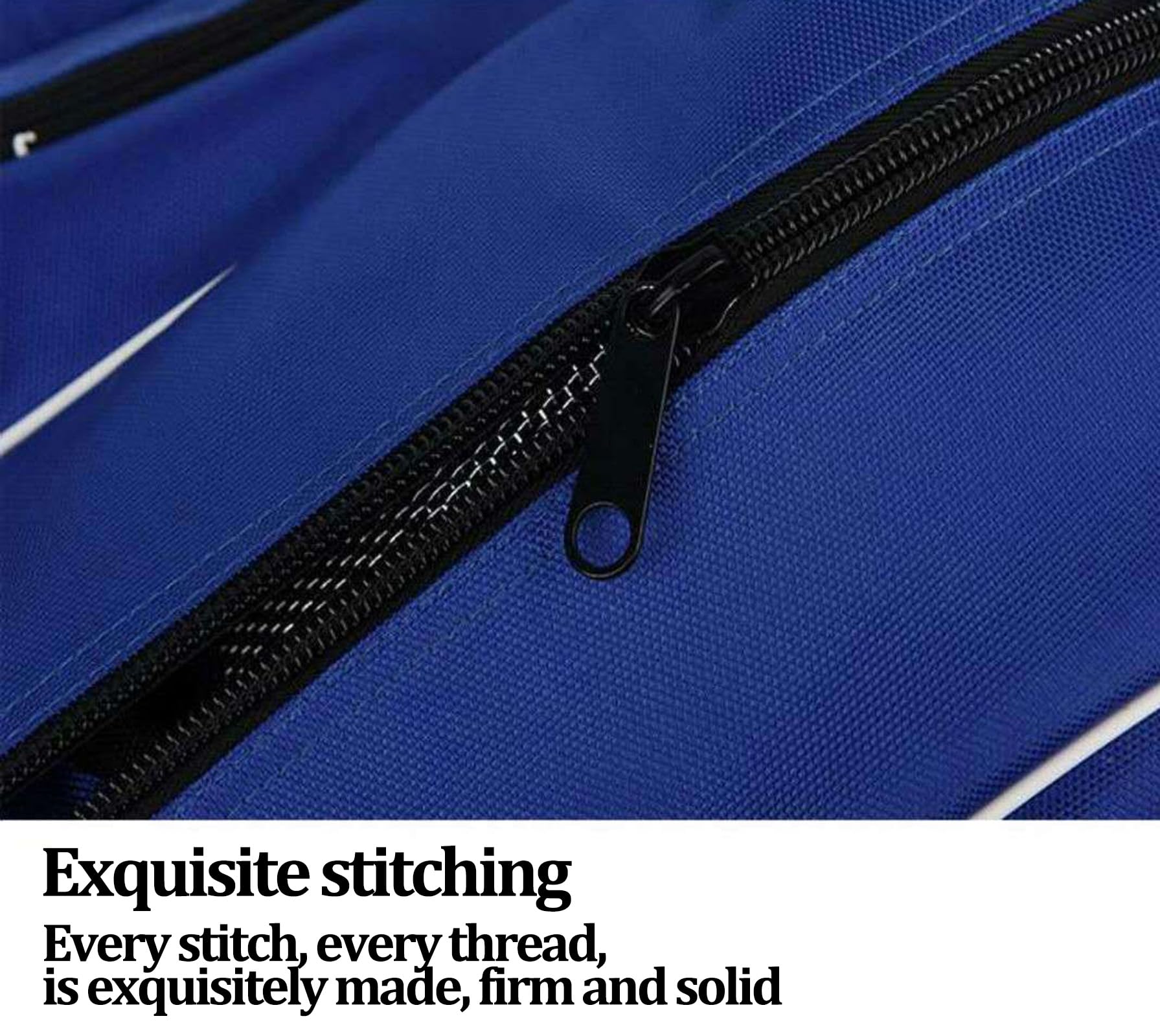 TBQATNTS Fencing Equipment Bag with Wheels - Portable Sword Storage Pouch & Roller Bag for Foil, Epee, Saber - Durable Black Fencing Gear Carrier for Tournaments & Practice