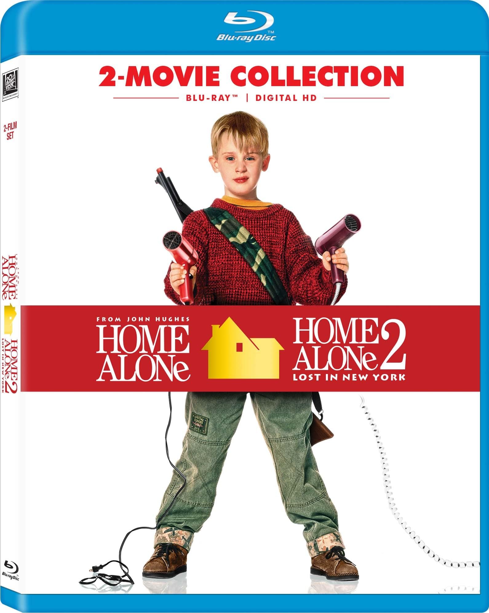 Home Alone & Home Alone 2 Movie Collection - Classic Family Christmas Comedy Films for Holiday Entertainment & Movie Nights