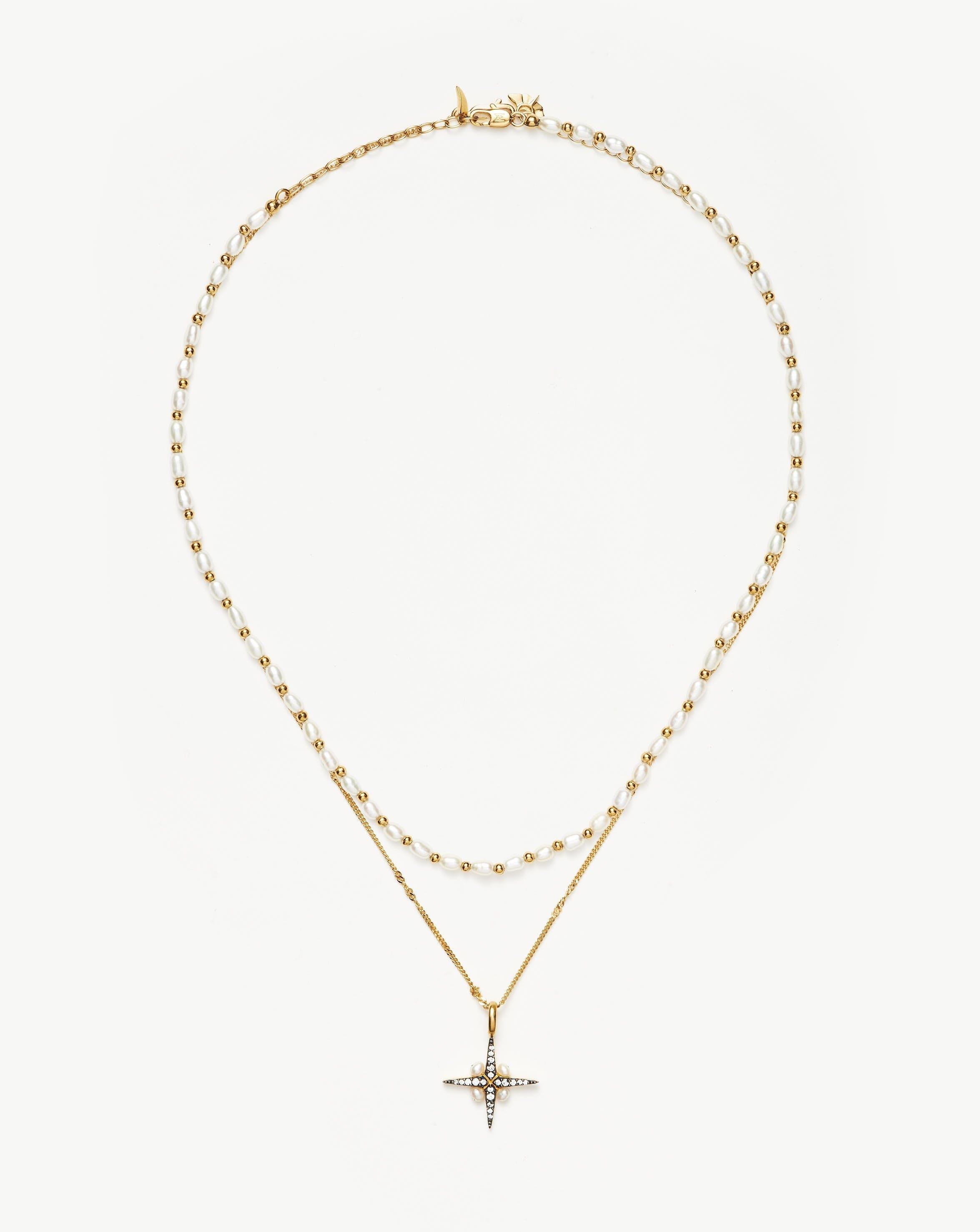 Harris Reed North Star Necklace Set - Elegant Celestial Jewelry for Women, Sterling Silver Constellation Pendant with Chain - Perfect for Gifts, Date Nights & Special Occasions