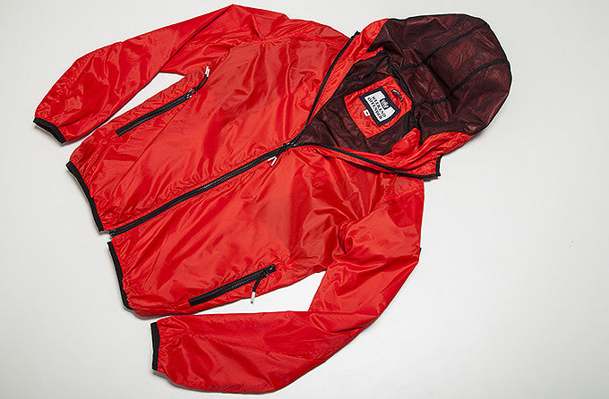 Weekend Offender Mai Tai Jacket - Stylish Men's Lightweight Bomber Jacket in Chili Red | Perfect for Casual Outings, Nightlife & Streetwear Fashion