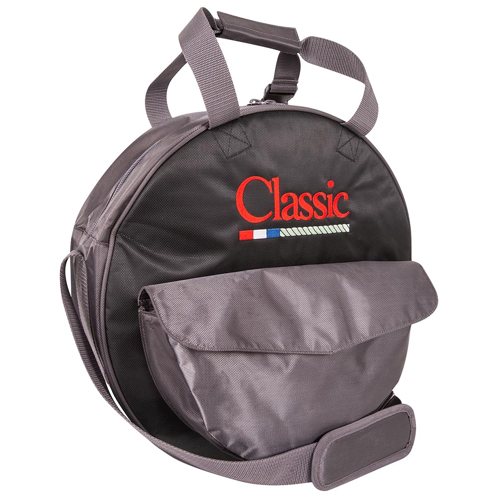 Classic Rope Company JrBag21 Junior Rope Bag - Black/Grey - Perfect for Rock Climbing, Hiking & Outdoor Adventures
