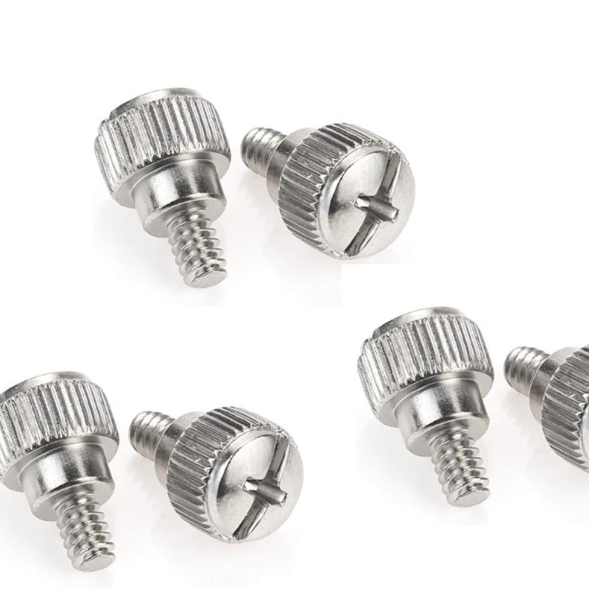 Gatuida 100pcs Computer Case Screws Replacement Kit - Anti-Deformation, Durable PC Build Screws for Desktop Tower Assembly & Hardware Repair