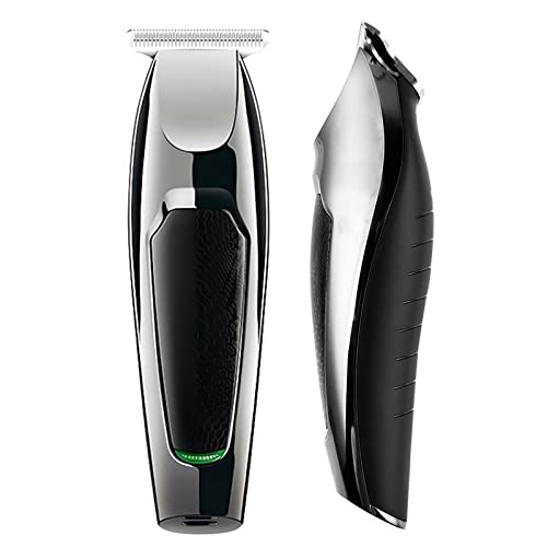 Professional USB Rechargeable Hair Clippers for Men - Electric Hair Trimmer & Beard Shaver with 0 Cutter Head (Black) - Perfect for Home Haircuts, Grooming, and Travel Use