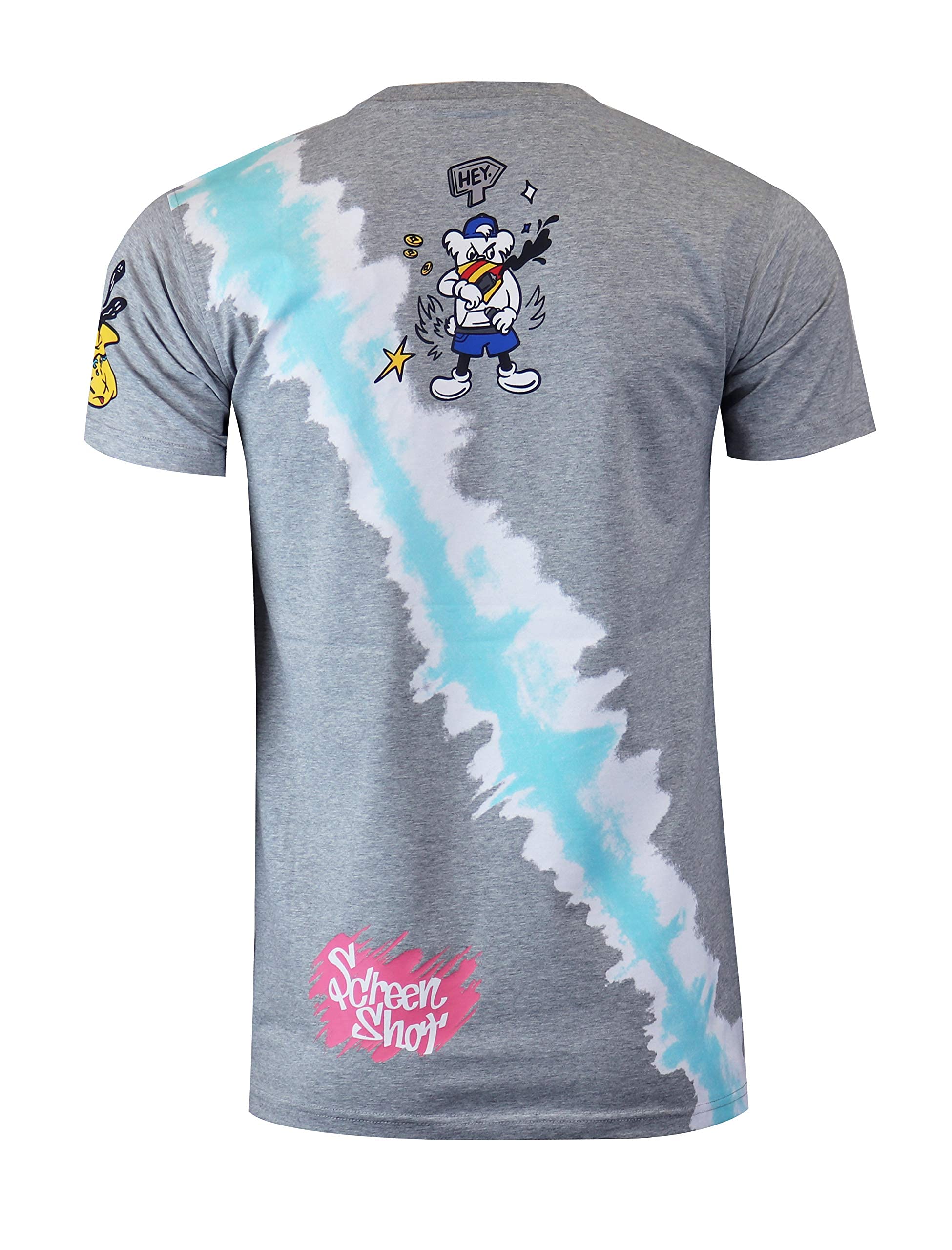 Men's Hipster Hip-Hop Premium Urban Streetwear Graphic T-Shirt with Latest Animation Design - Trendy Casual Tee for Street Style, Music Festivals & Urban Fashion Lovers