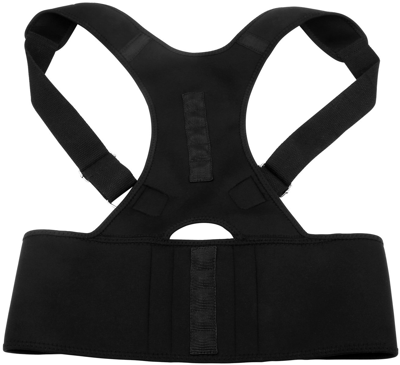 GPCT Adjustable Magnetic Posture Corrector for Men & Women - Small Size Back Brace Support - Improve Posture & Reduce Back Pain - Perfect for Office Work, Driving & Daily Activities