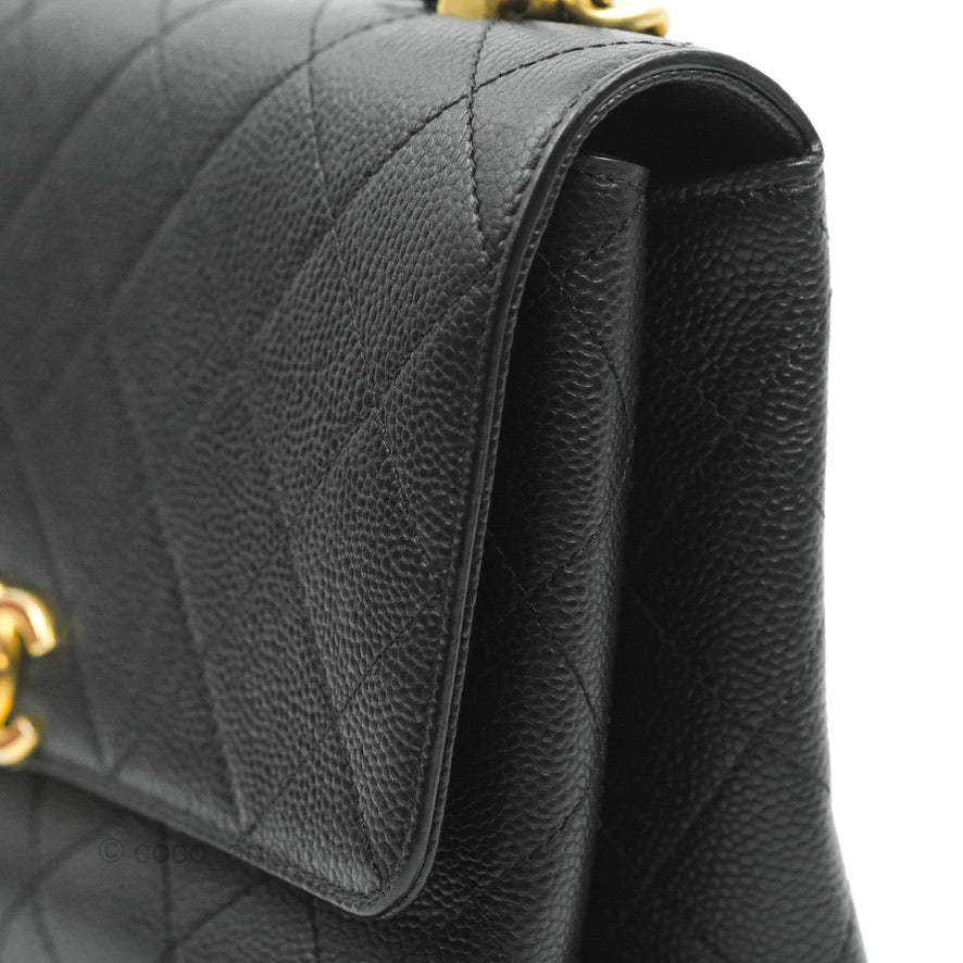 Chanel Chic Affinity Small Grained Calfskin Crossbody Bag in Black with Aged Gold Hardware - Perfect for Everyday Luxury & Evening Events