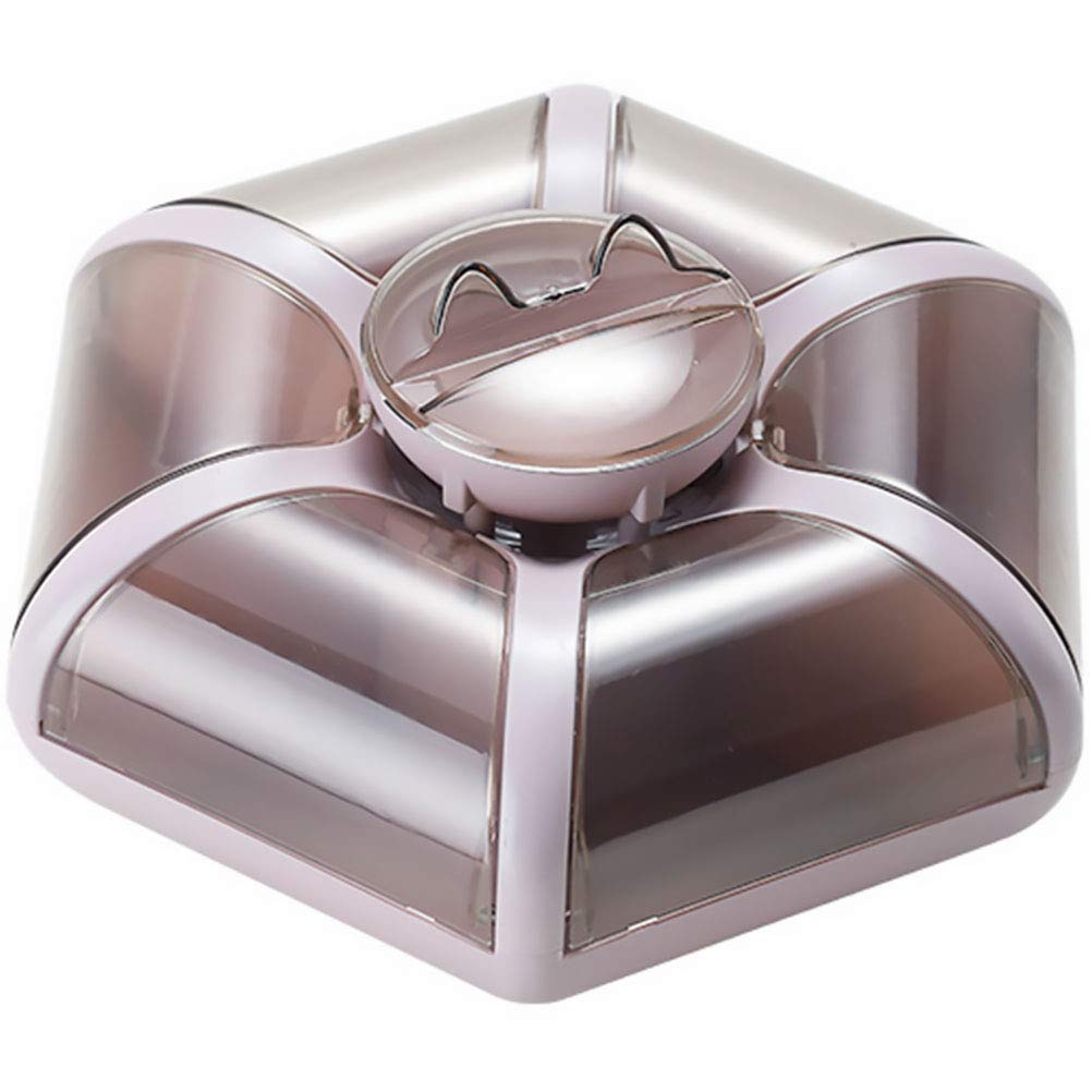 DOITOOL Push-Type Fruit Plate - Practical Dried Fruit Storage Tray, Candy Serving Dish for Kitchen, Party, and Snack Organization | Perfect for Entertaining, Office Snacks & Home Storage