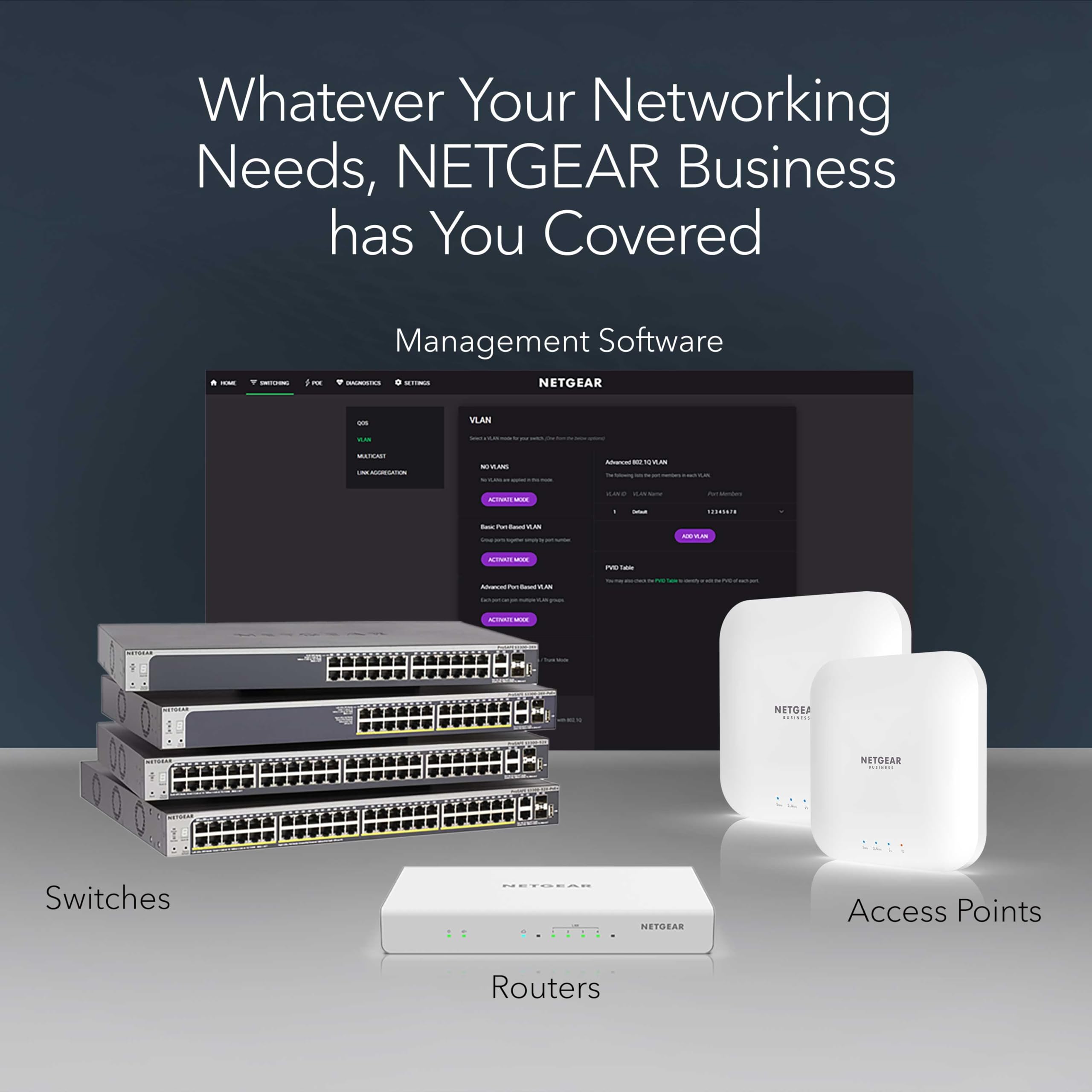 NETGEAR GS316PP 16-Port Gigabit Ethernet Unmanaged PoE+ Switch | 183W Power | Desktop/Wall Mount | Ideal for Home Office & Small Business Networks