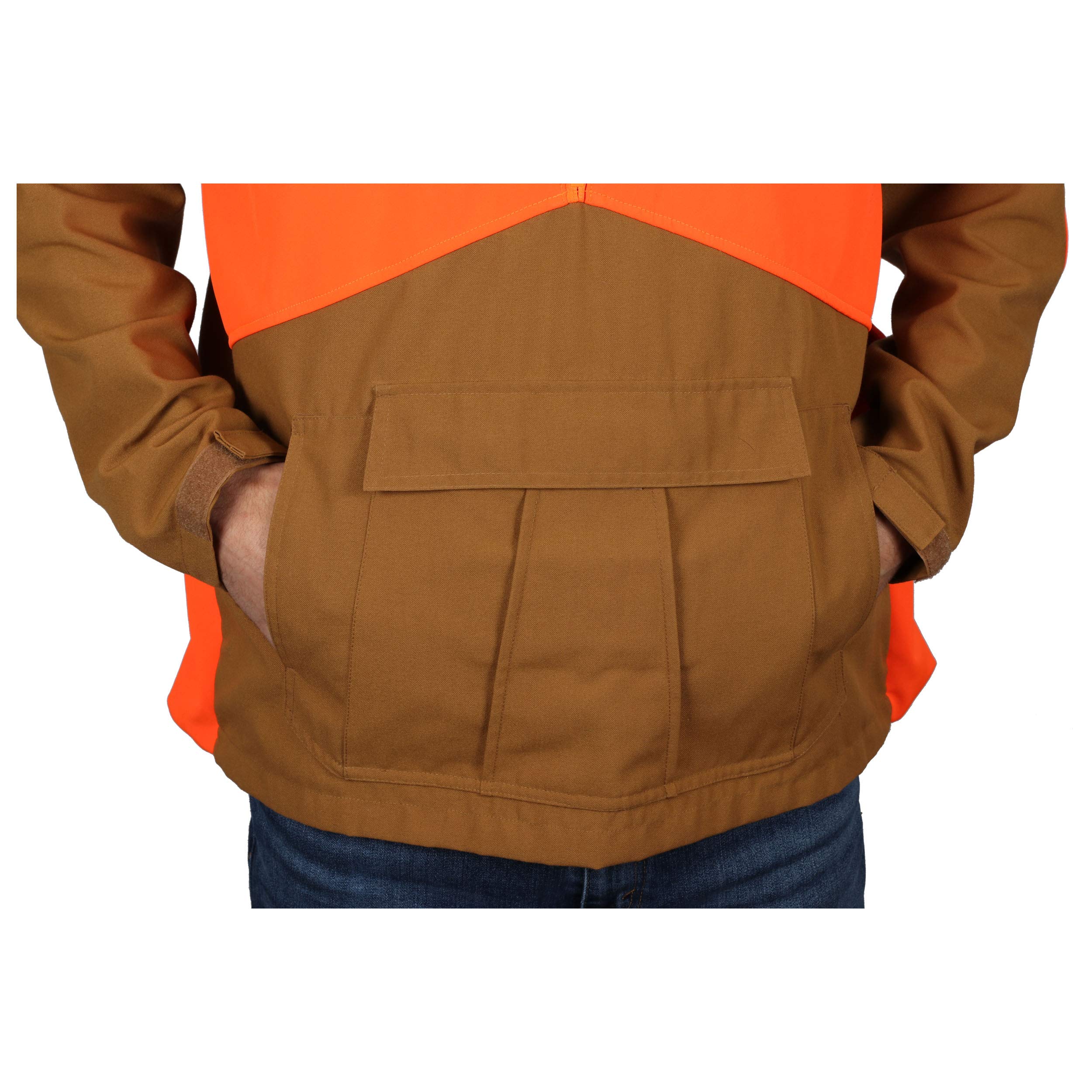Gamehide Upland Field Hunting Hoodie - Camo Waterproof Hunting Jacket for Men - Warm Windproof Outdoor Gear for Duck, Pheasant & Turkey Hunting