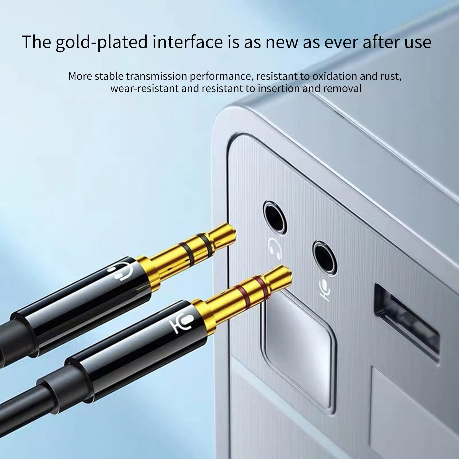 TQUXNGA Wired Earbuds with Built-in Microphone - 3.5mm Audio Headphones for iPhone, Android, PC, Laptop & Smartphone - Perfect for Gaming, Calls, Music & Office Work