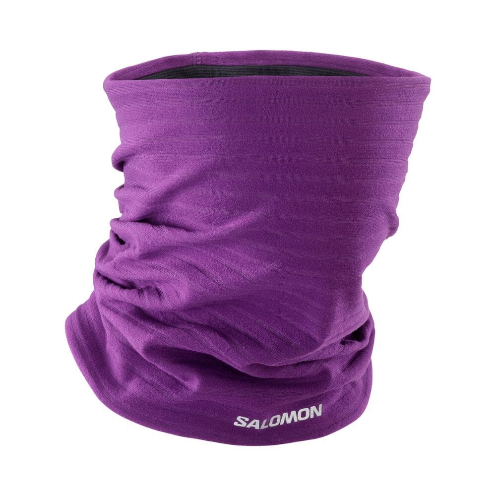 Salomon RS Warm Tube Scarf - Soft Fleece Neck Warmer for Men & Women - Winter Outdoor Sports Accessory for Skiing, Snowboarding & Hiking
