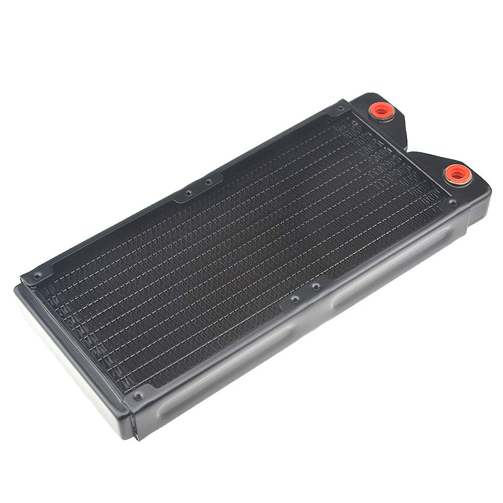 240-Pure-Copper-12-Pipe-Heat-Exchanger-Radiator-for-PC-CPU-Water-Cooling-System-CO2-Laser-Cooling-High-Performance-Heat-Dissipation-for-Gaming-Rigs-and-Industrial-Applications
