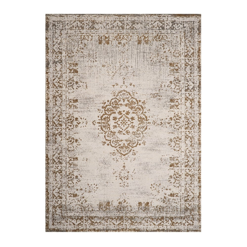 Premium Antalya Floor Rug - Honey & Grey 170cm x 240cm (5.6ft x 7.9ft) Soft Living Room Rug, Non-Slip Area Rug for Bedroom, Nursery & Home Decor