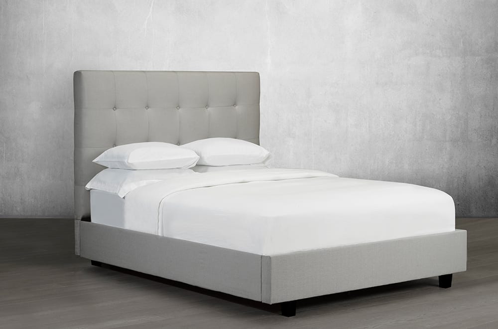 Handcrafted Tufted Upholstered Bed Frame with Button Tufting - Elegant and Durable Bedroom Furniture for Master Bedroom, Guest Room, or Luxury Apartment