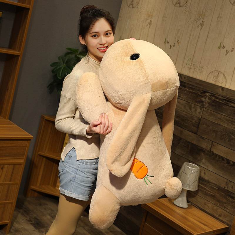 Snuggsie Giant Stuffed Bunny Plush Toy - Extra Large Soft Cuddly Rabbit for Kids, Adults, and Home Decor | Perfect for Gifts, Nursery, and Cozy Comfort