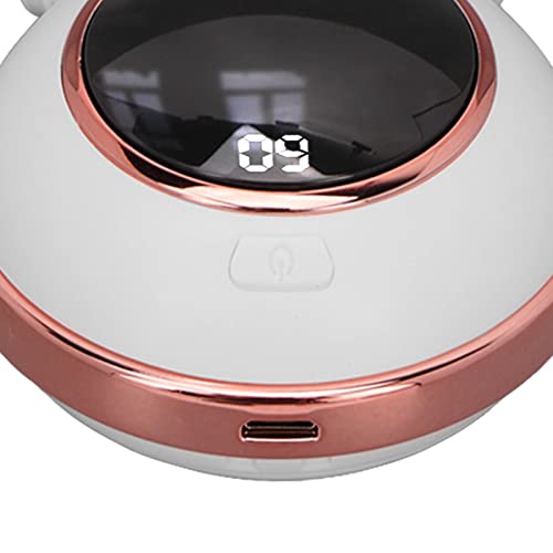 Fast Heating USB Rechargeable Portable Electric Heater - Winter Warmth for Office, Home & Travel (White) - Stay Cozy Anywhere