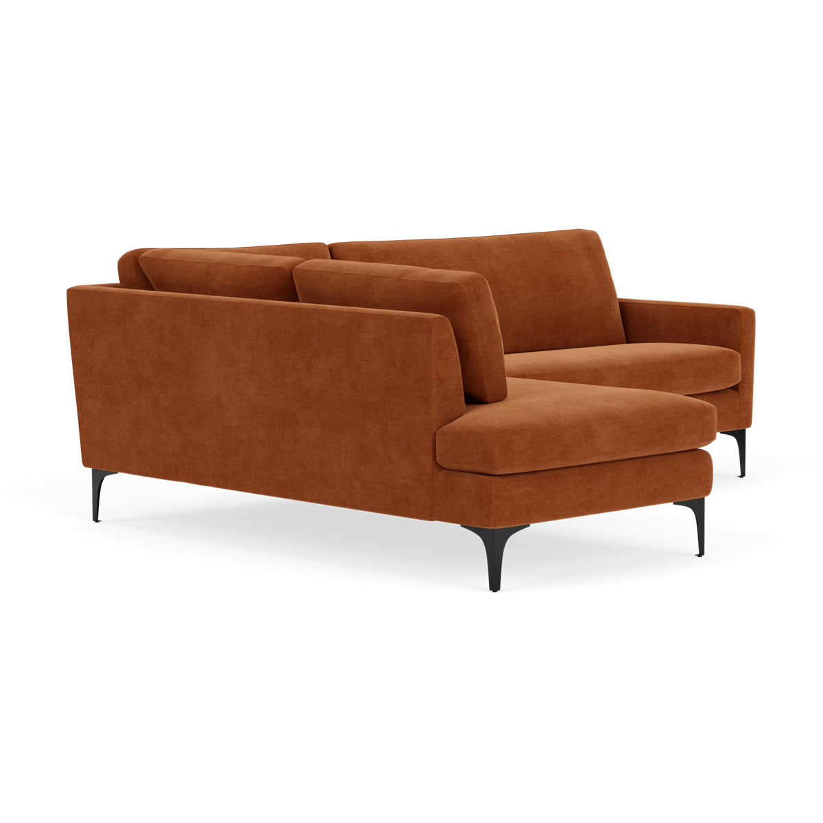 Astha Fabric Left Corner Sofa - Modern L-Shaped Sectional Couch for Living Room, Lounge & Small Spaces | Comfortable Home Furniture for Relaxing & Entertaining