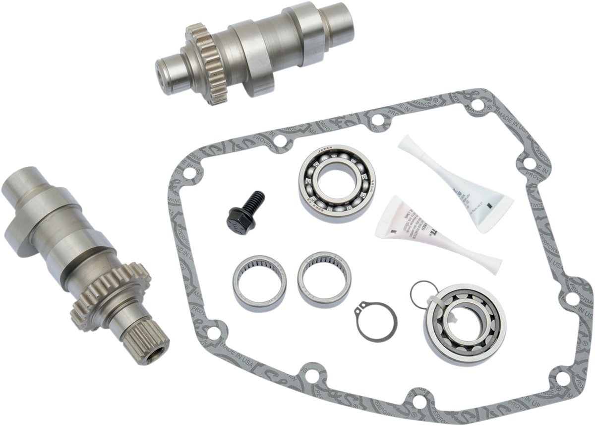 S&S 583 Chain Drive Camshaft Kit for Harley Davidson 1999-2006 Twin Cam Models (Excluding 2006 Dyna) - High Performance Motorcycle Engine Upgrade for Smooth Ride & Better Acceleration