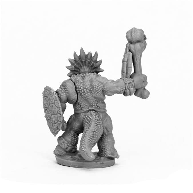 Reaper Miniatures Thunderfoot Defender #44065 - Unpainted Plastic Miniature for D&D, Pathfinder & Tabletop RPGs - Fantasy Gaming Mini for Painting & Collecting