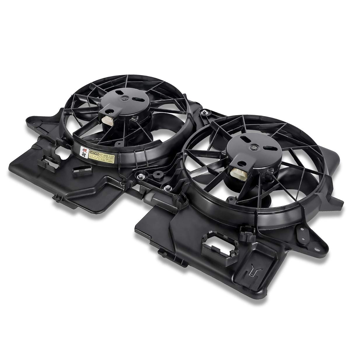 Auto Dynasty MA3115122 OE Style Radiator Cooling Fan Shroud Assembly for 2001-2006 Mazda Tribute & Ford Escape - Perfect for Engine Cooling System Repair & Maintenance