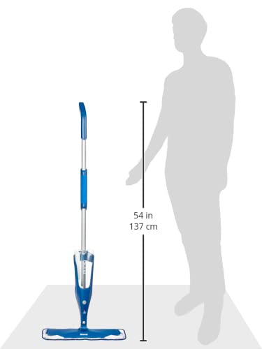 Premium Bona Hardwood Floor Spray Mop - with Cleaning Concentrate & Washable Pads - for Quick Home Cleaning