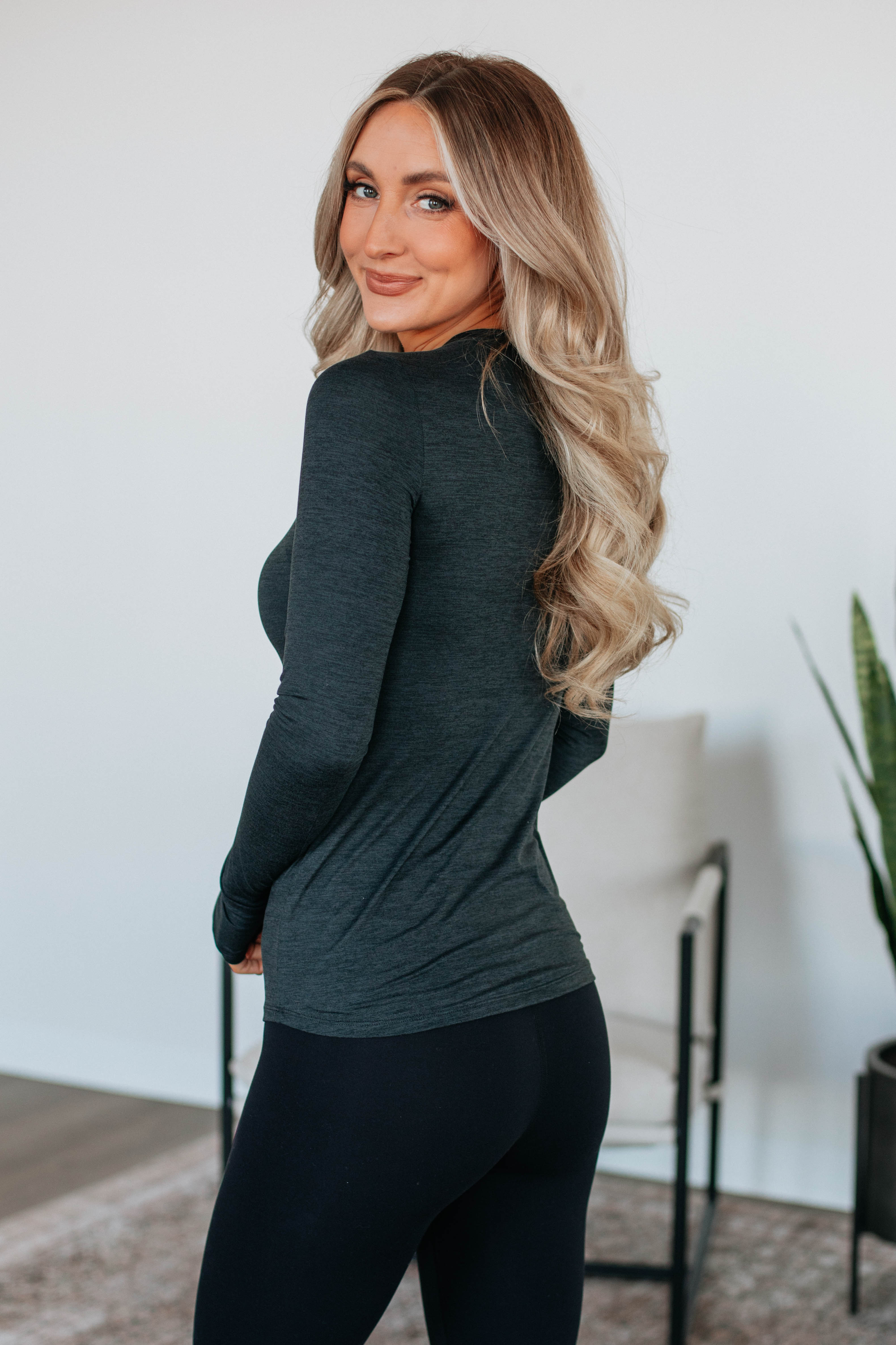Devine Active Top for Women - Black Workout Shirt for Yoga, Running & Gym | Breathable & Comfortable Fitness Apparel