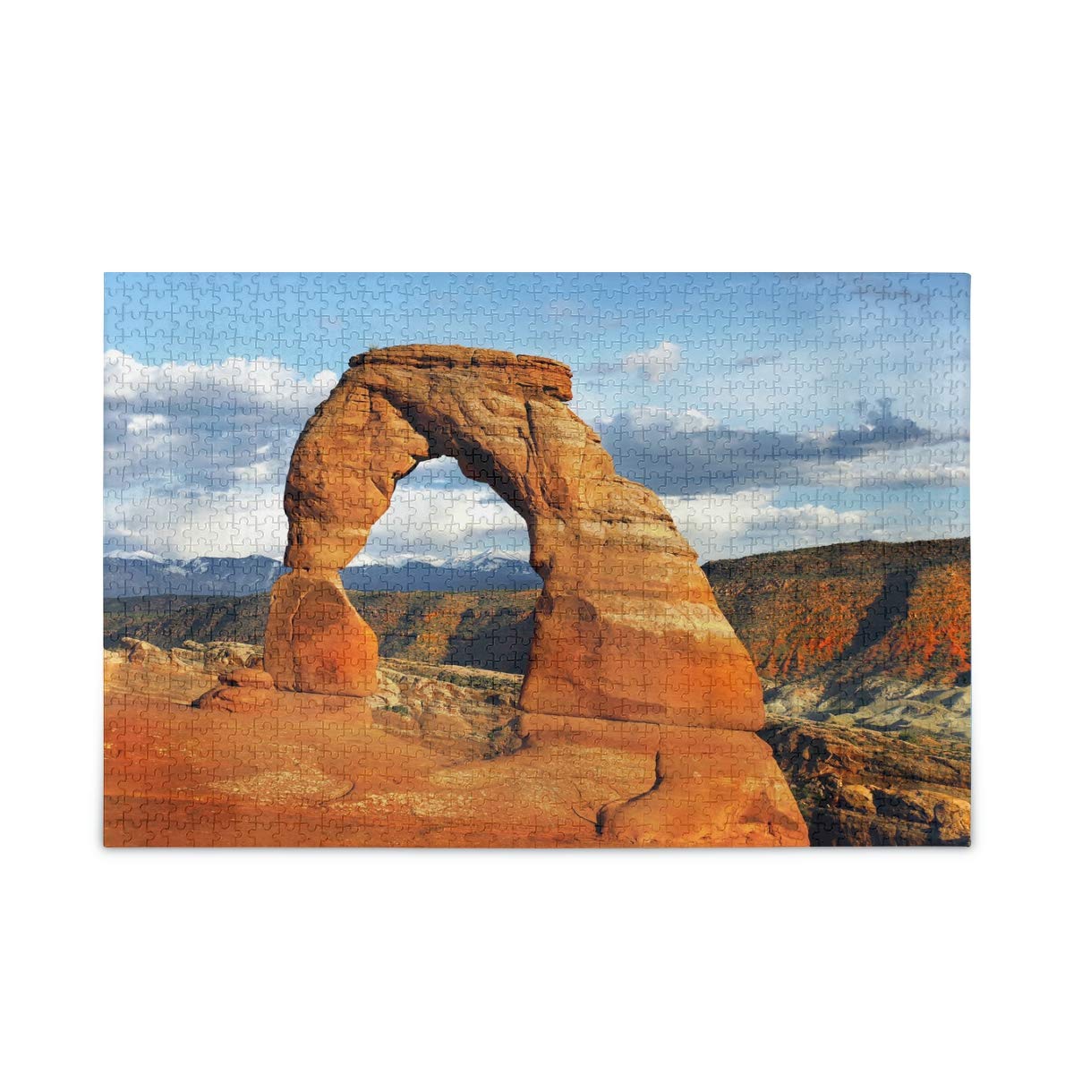 1000-Piece Delicate Arch Jigsaw Puzzle for Adults & Kids - Fun DIY Gift for Family Game Night & Educational Activity