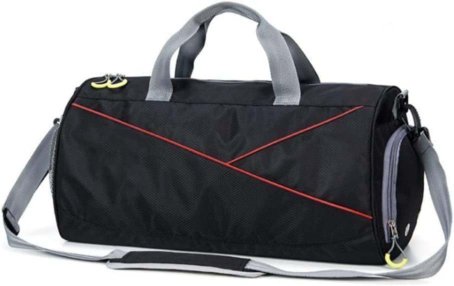 QINERSAW Gym Bag for Women & Men - Sports Fitness Bag with Wet Pocket & Shoe Compartment - Perfect for Workout, Gym, Travel & Outdoor Activities