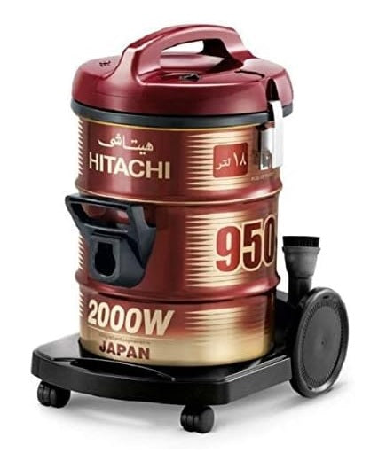 Hitachi CV950Y 2000W High Power Vacuum Cleaner - Ideal for Deep Cleaning Carpets, Hard Floors & Pet Hair Removal