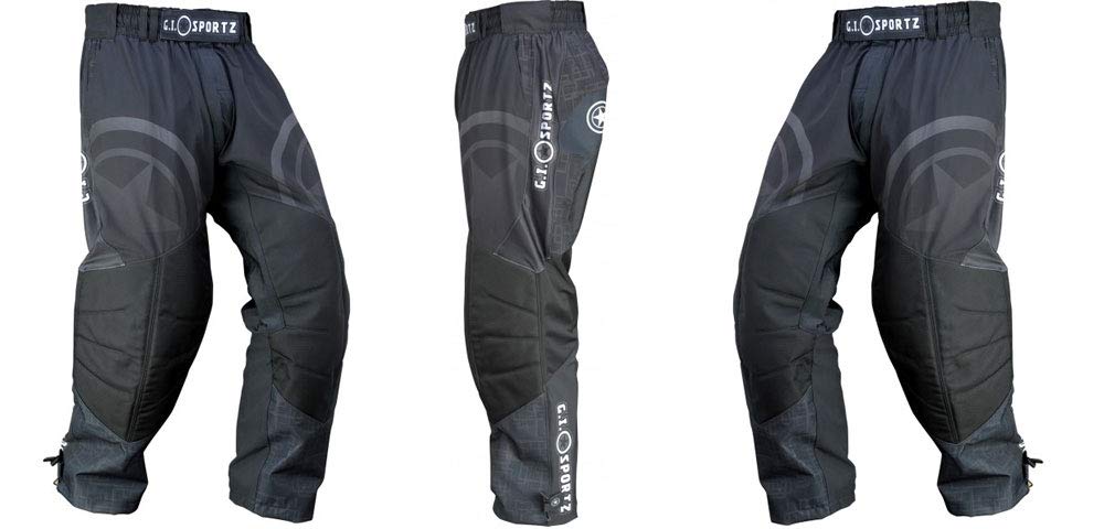 G.I. Sportz Glide Series Paintball Pants - Lightweight & Durable for Competitive Paintball Games & Outdoor Sports Activities