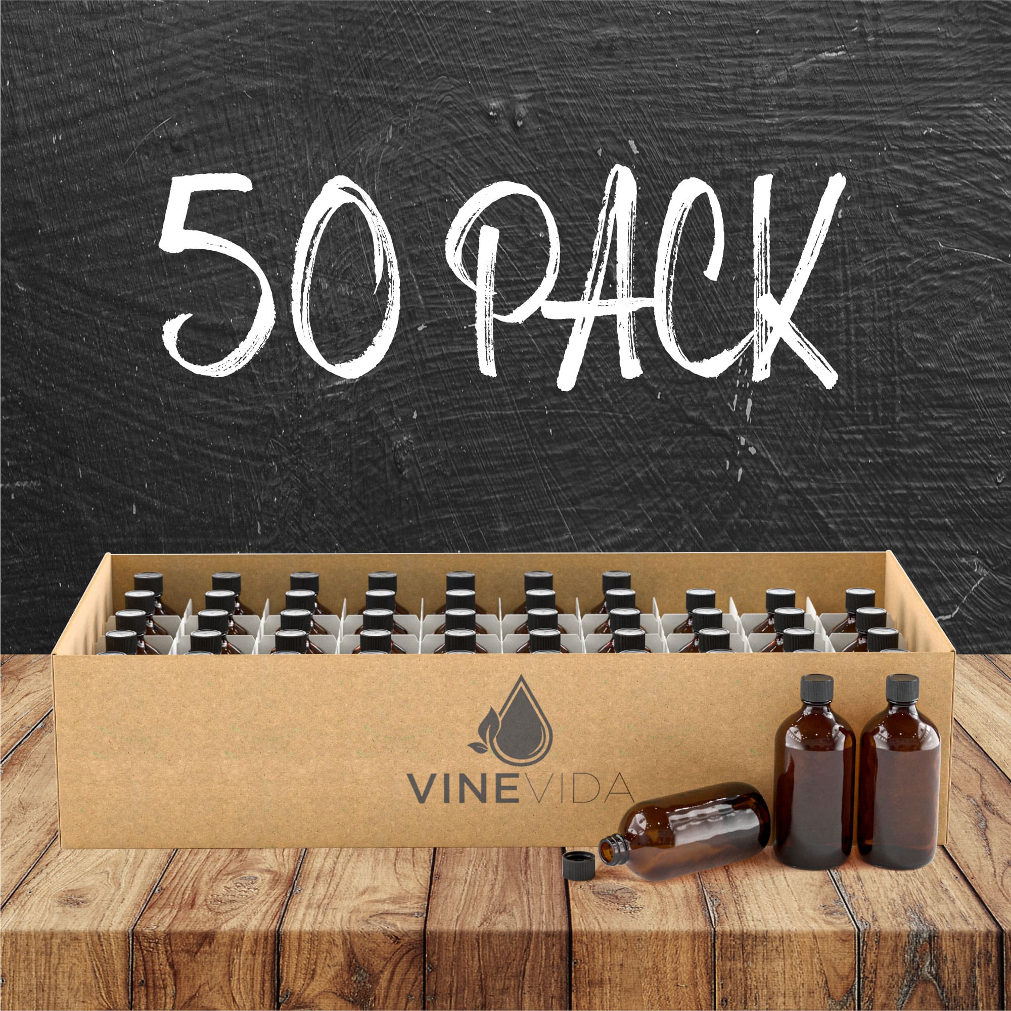 240ml Plastic Bottles with Caps - Leak Proof & Durable for Travel, Gym, and DIY Projects | BPA Free & Reusable Storage Containers