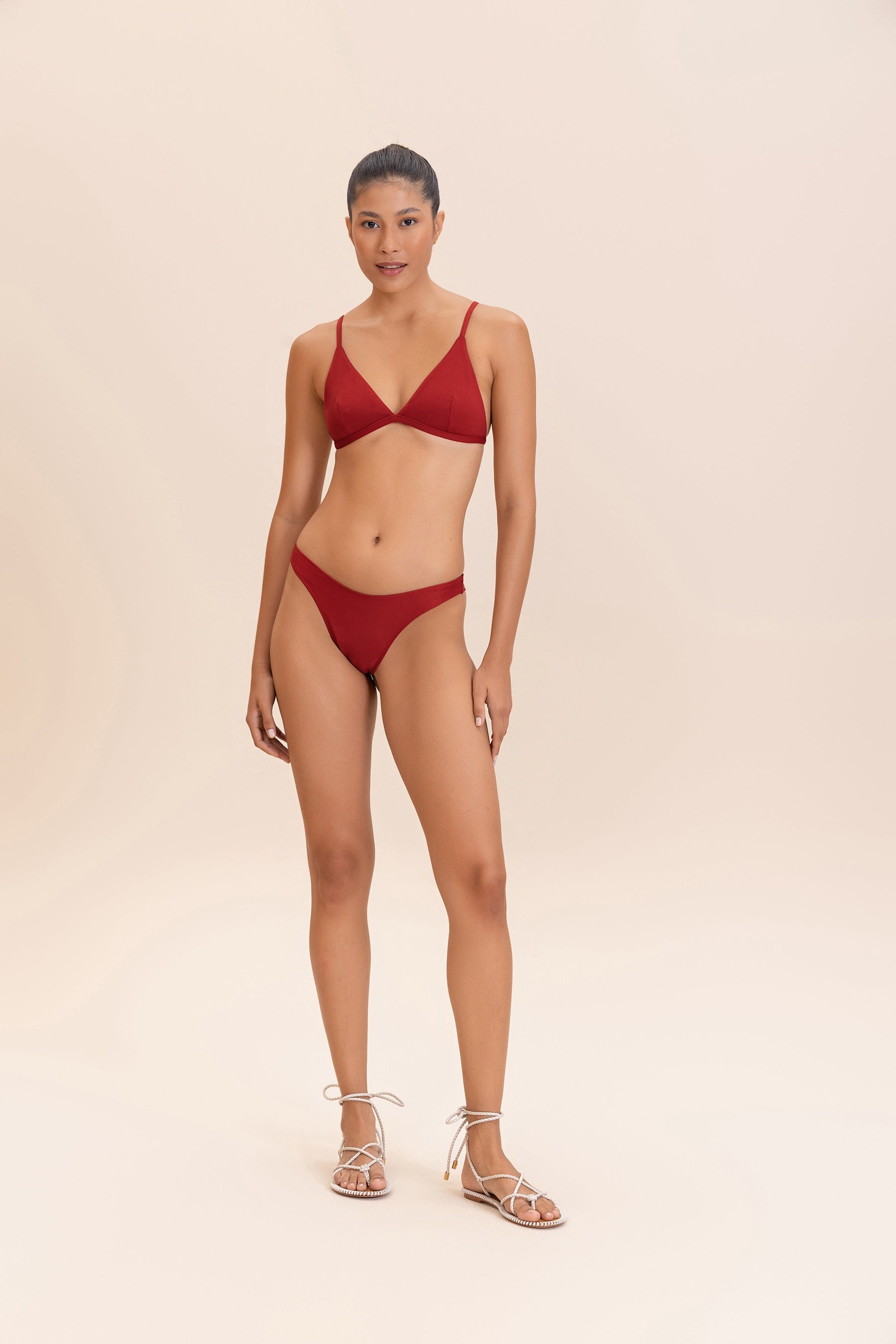 Sense® High Cut Thong Bikini Bottoms - Sexy Swimwear for Women, Beach & Pool Party Essentials, Perfect for Summer Vacations & Tropical Getaways
