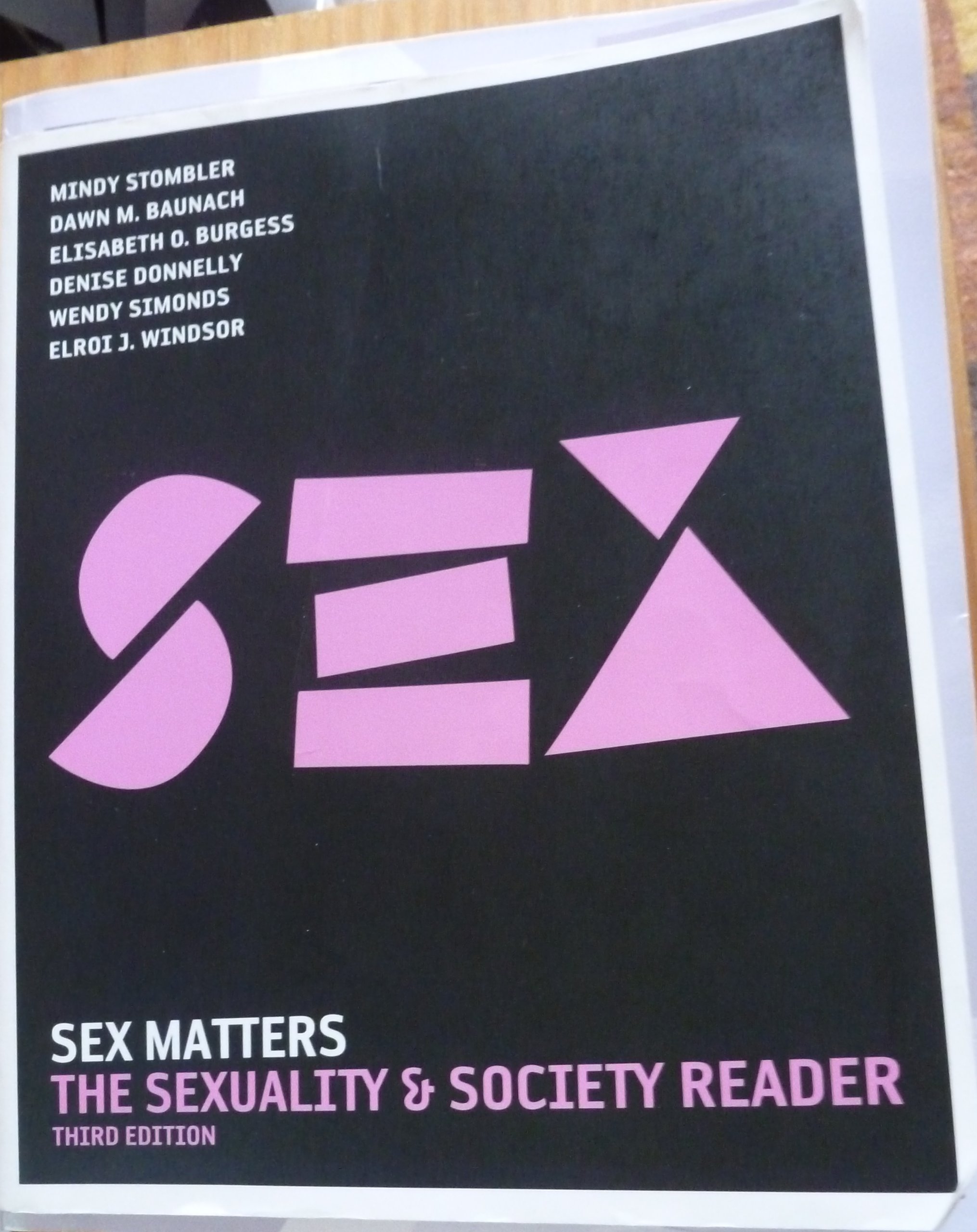 Sex Matters: The Sexuality and Society Reader - Gender Studies Book for College Courses & Social Science Research