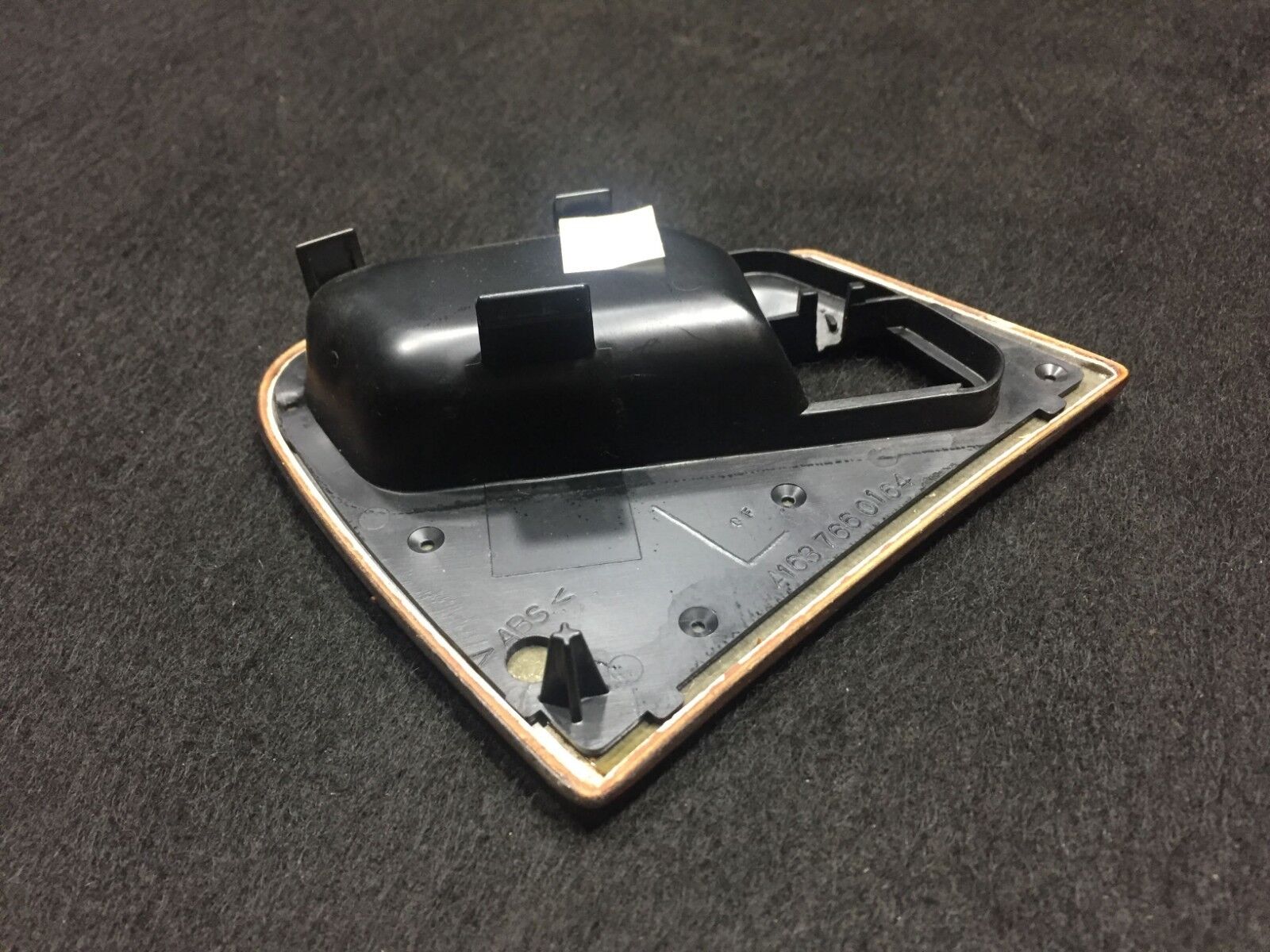 Mercedes W163 Driver Side Rear Inner Door Handle Wood Trim OEM D34 - Replacement Part for 00 01 02 03 Models - Perfect for Car Interior Repair & Restoration