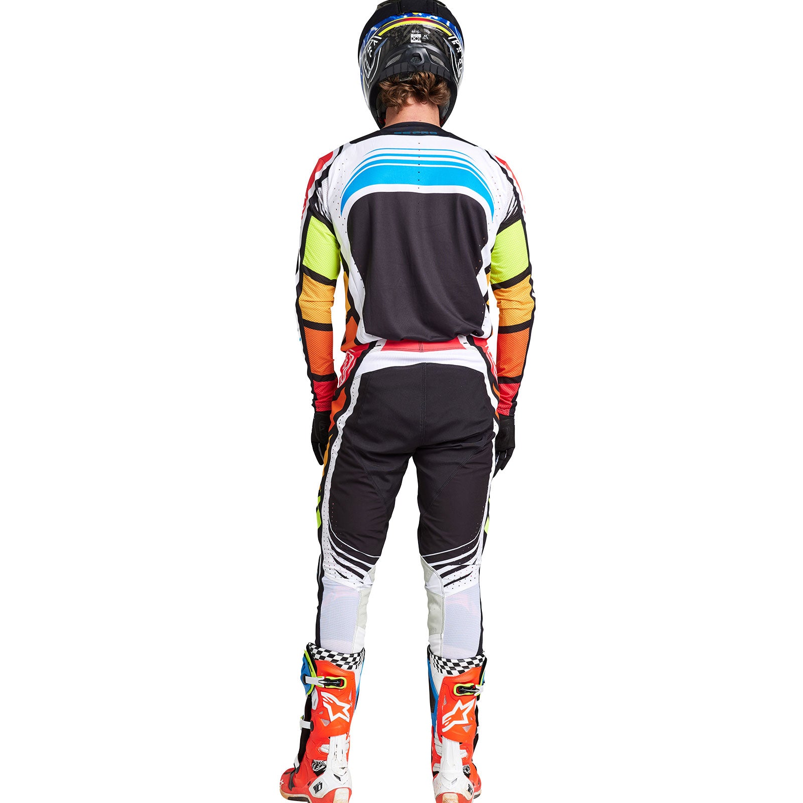SE Pro Jersey Wavez Black & Multi - Premium Performance Sports Jersey for Men & Women - Perfect for Football, Basketball, and Outdoor Activities