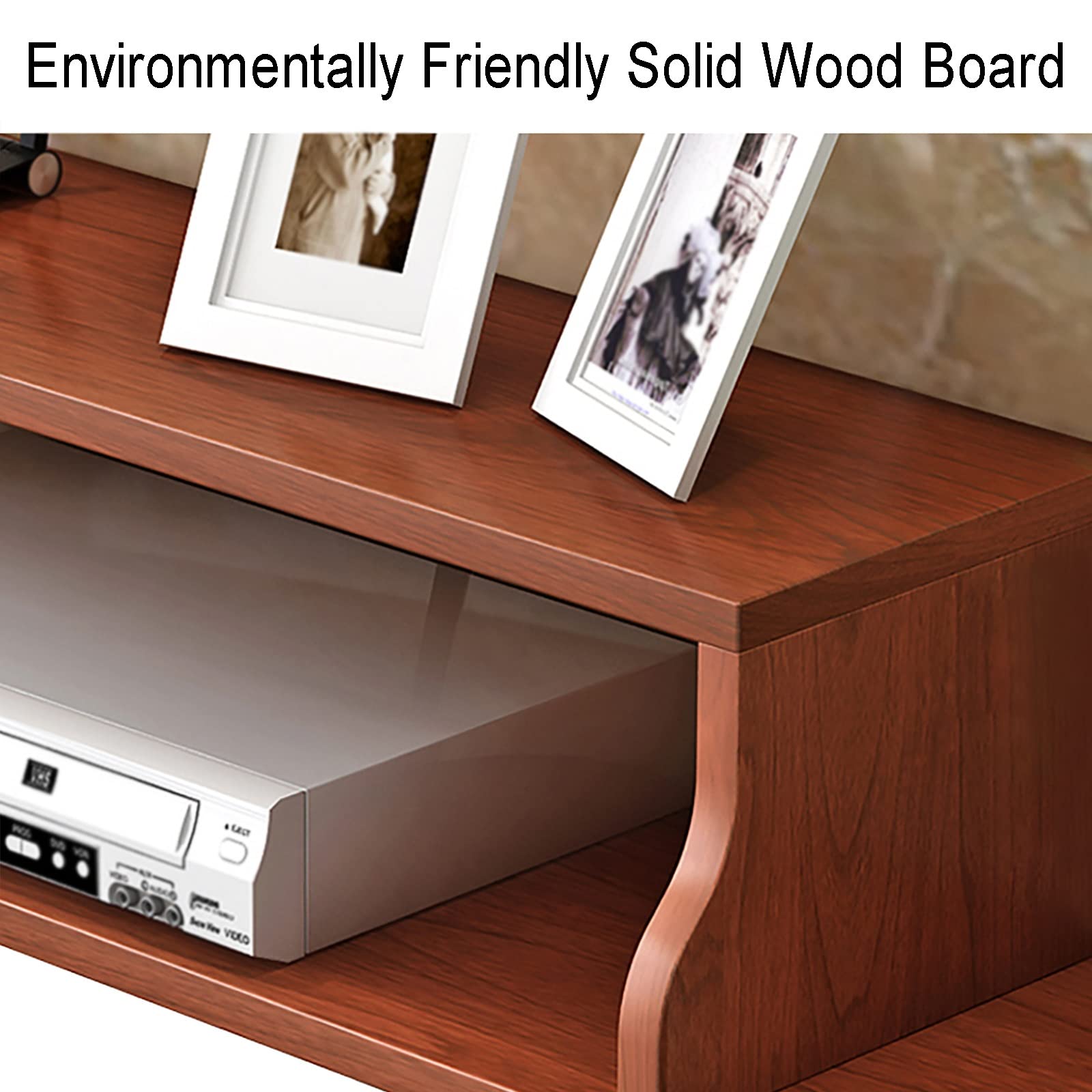 Floating TV Stand Wall Mounted Entertainment Center Cabinet - 100x20cm Modern Storage Unit for TV, Audio, Video Console, Cable Box & Router - Perfect for Living Room, Bedroom & Home Theater Setup (Color: C)