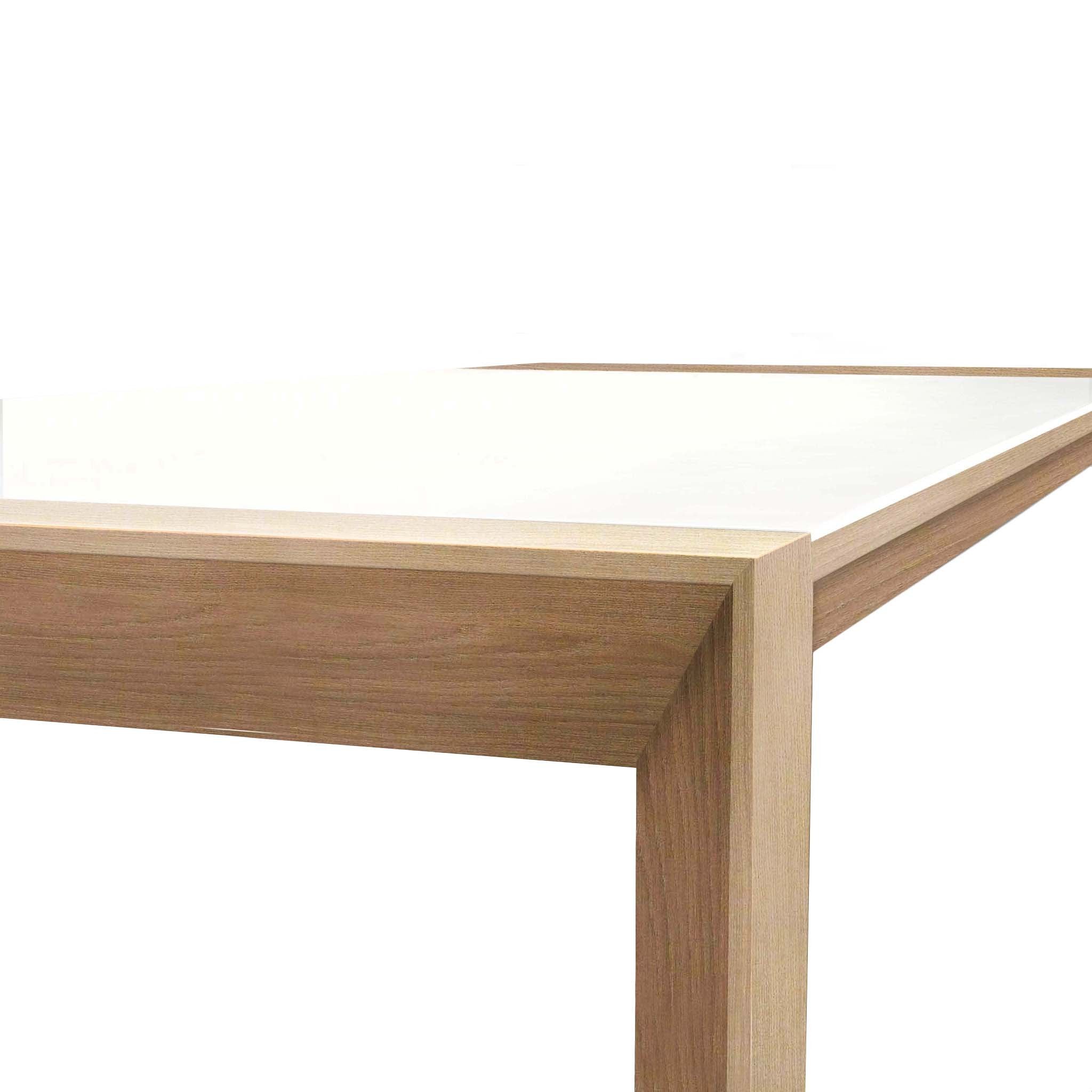 Nissen Gehl Mdd Gm7700 Dining Table - Modern Wooden Kitchen Table for Home & Restaurant Use - Perfect for Family Dinners & Entertaining Guests